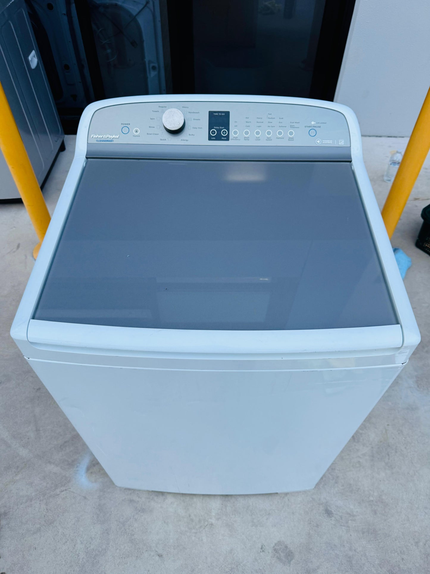 **FISHER & PAYKEL 10 KGS WASHSMART TOP LOADER WASHING MACHINE**