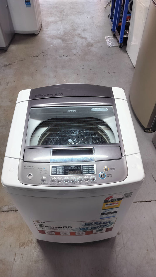 **LG 8 KGS TOPLOADER WASHING MACHINE**