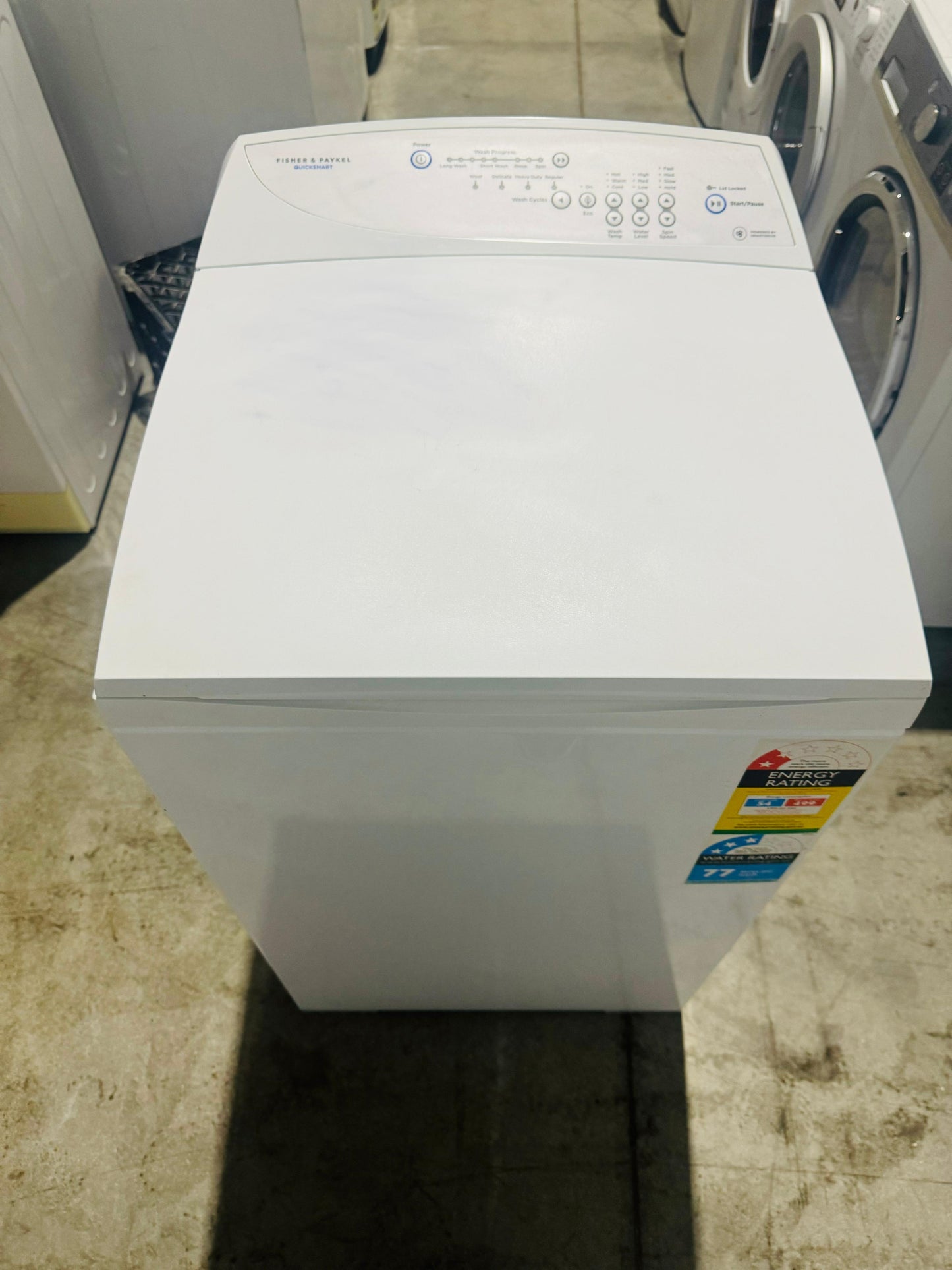 **FISHER & PAYKEL 5.5KGS TOP LOADER WASHING MACHINE**