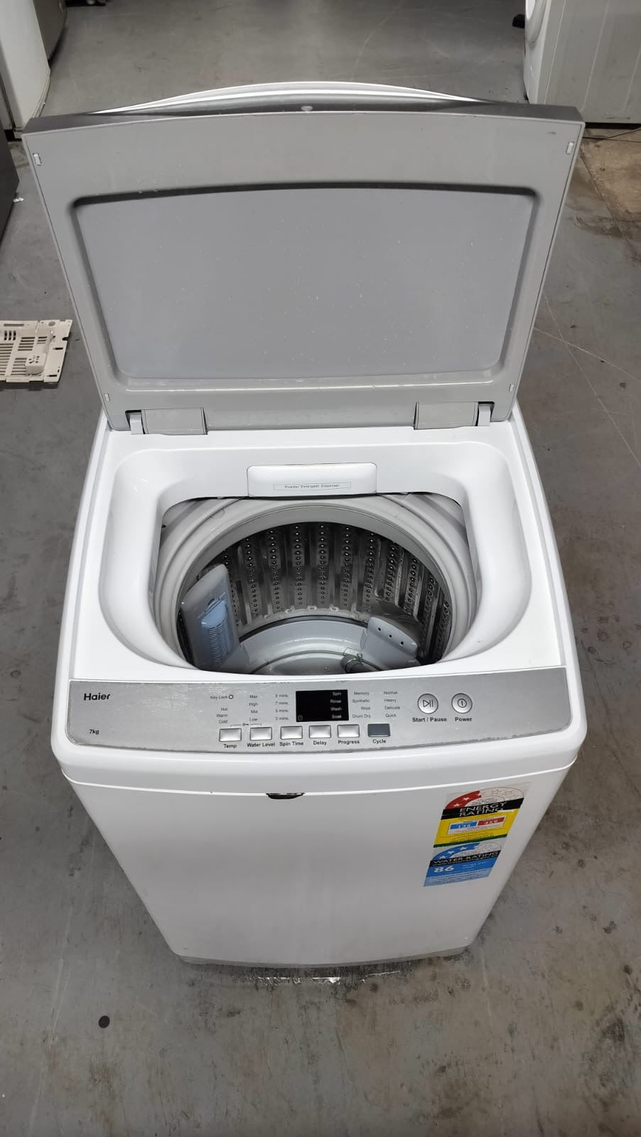 **HAIER 7 KGS TOPLOADER WASHING MACHINE**