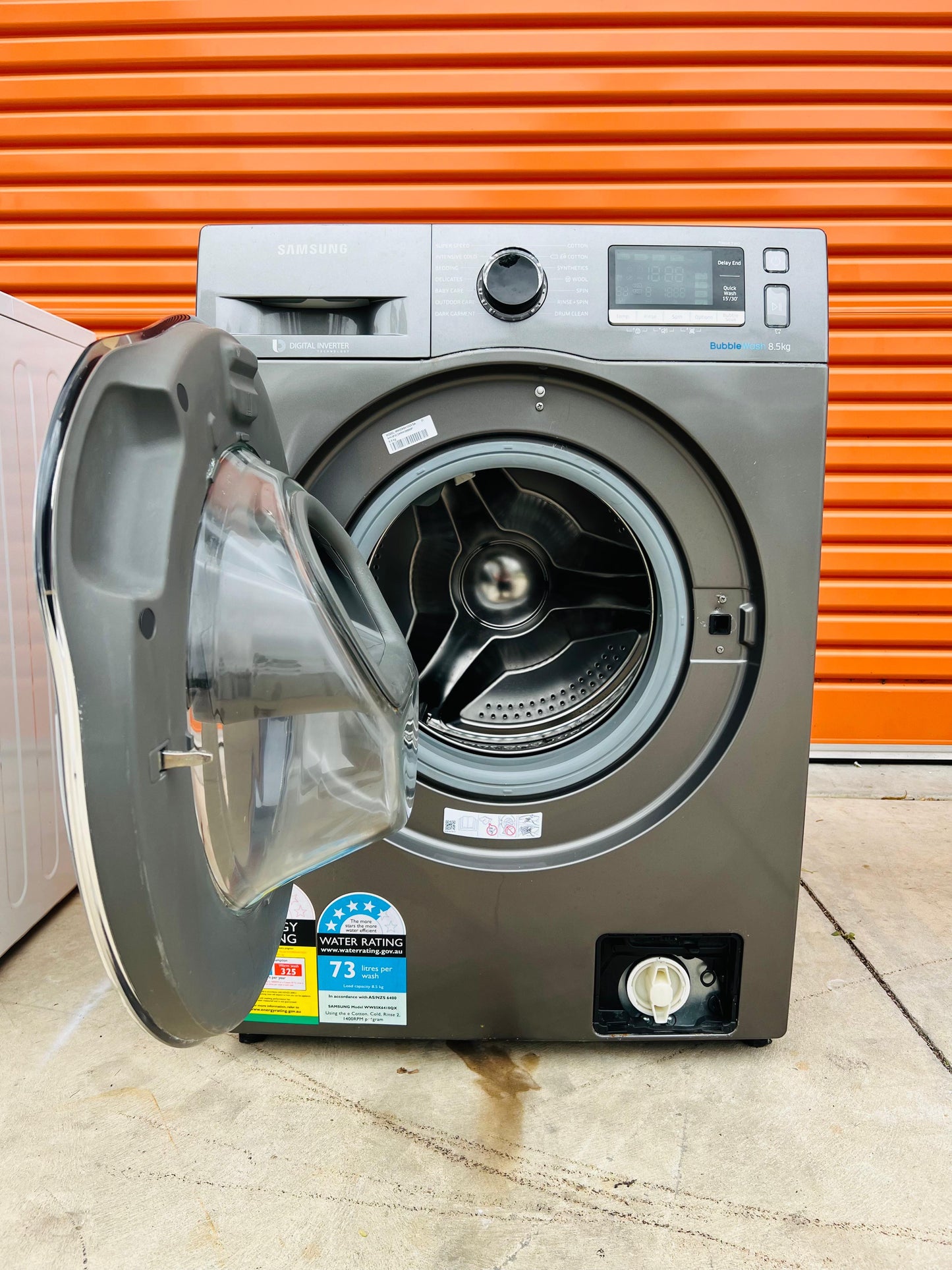 **SAMSUNG 8.5 KGS FRONT LOADER WASHING MACHINE**