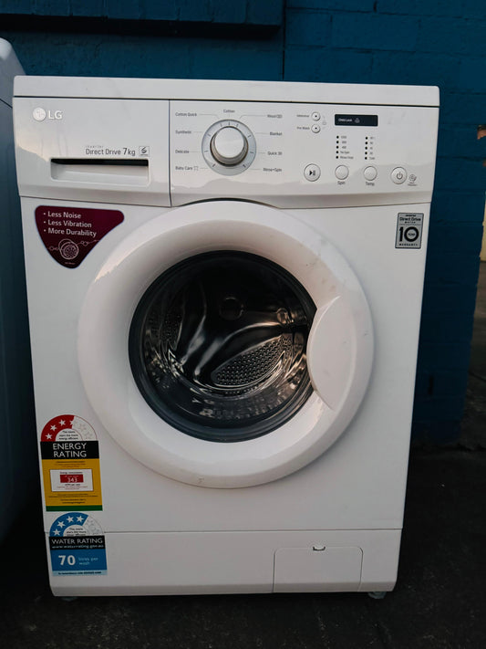 **LG 7KGS FRONT LOADER WASHING MACHINE**