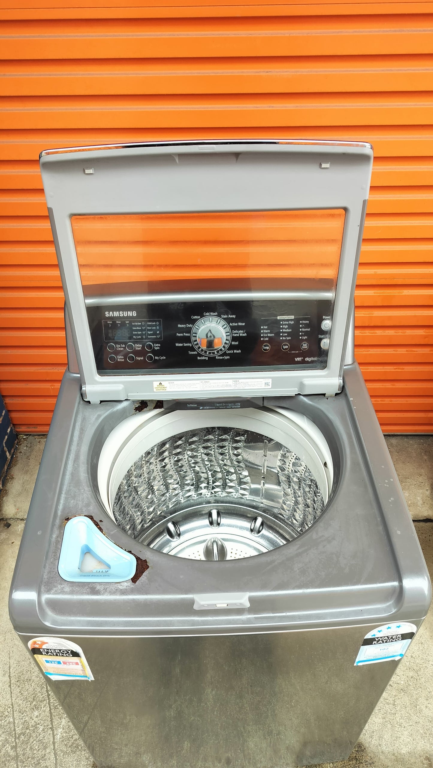 **SAMSUNG  10 KGS TOP LOADER WASHING MACHINE**