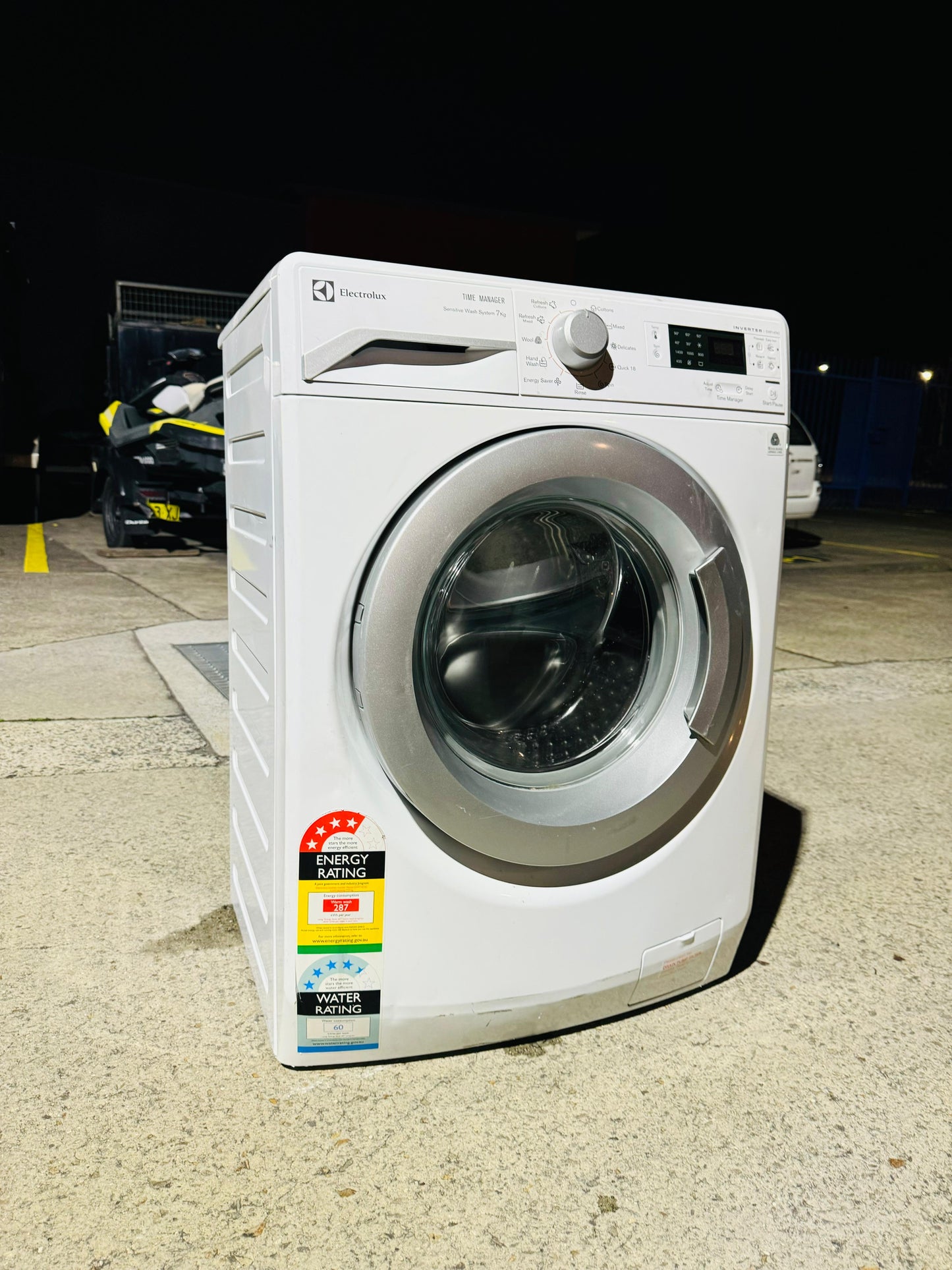 **ELECTROLUX 7 KGS FRONT LOADER WASHING MACHINE**