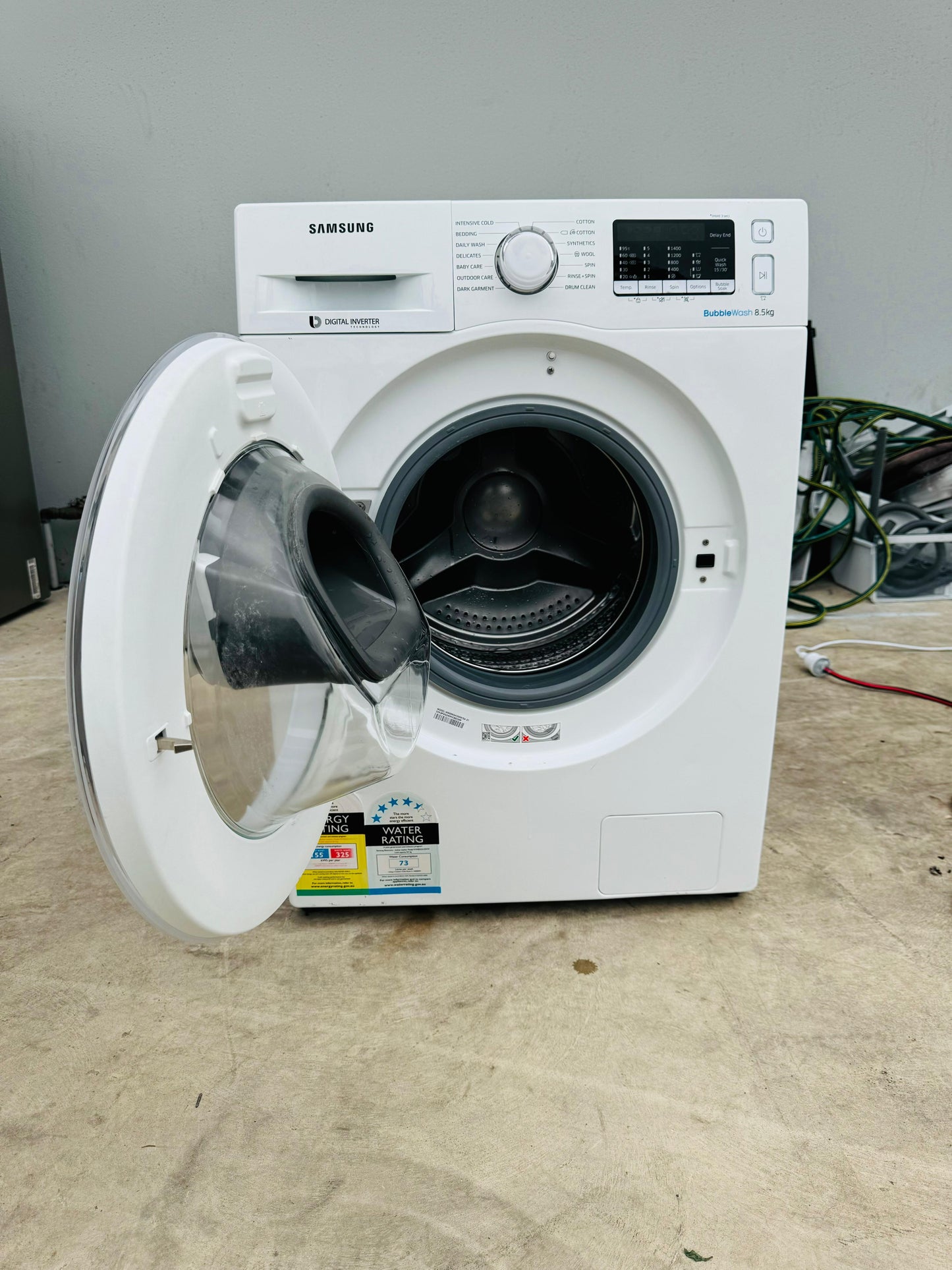 **SAMSUNG 8.5KGS FRONT LOADER WASHING MACHINE**