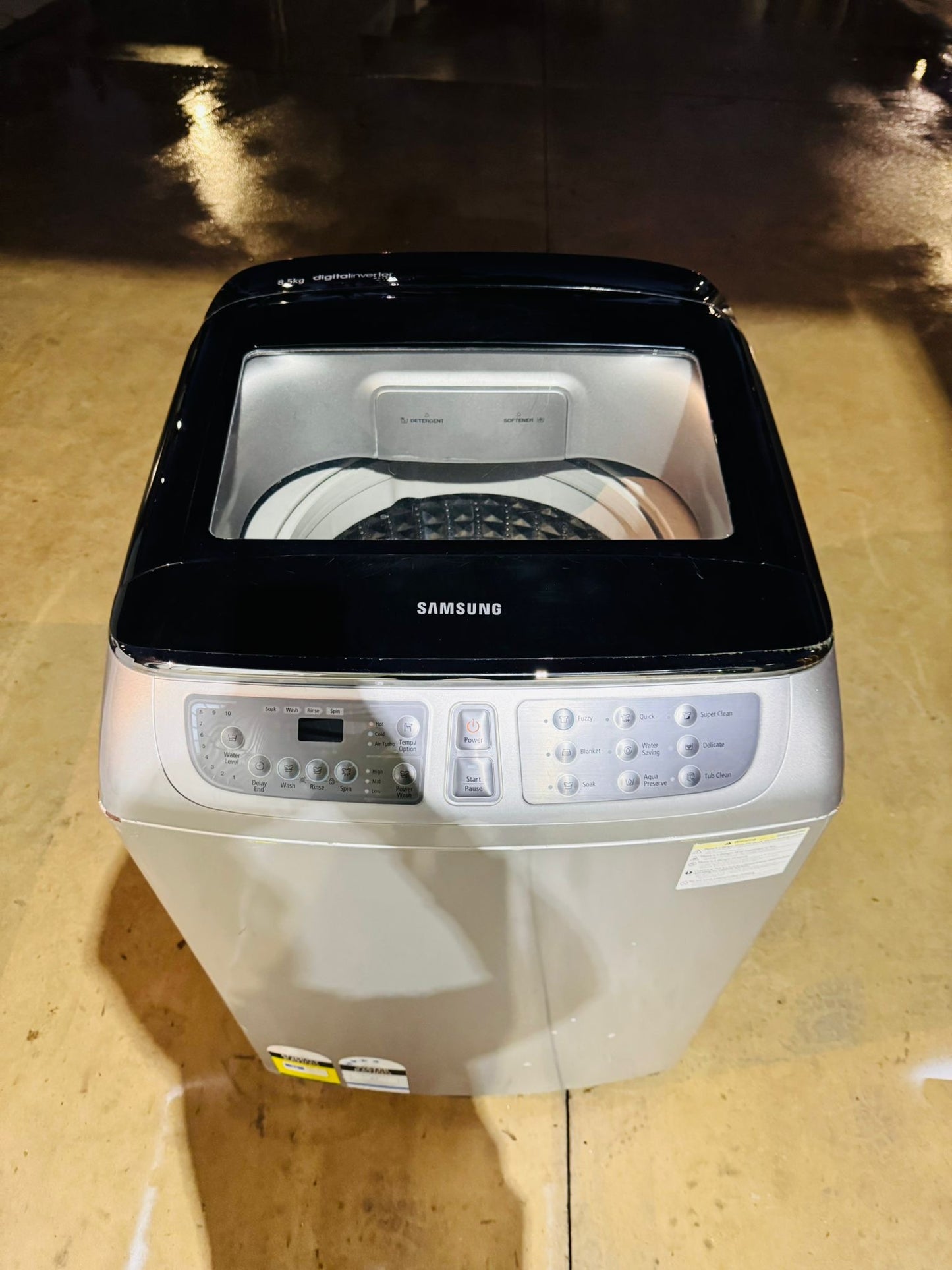 **SAMSUNG 8.5 KGS TOP LOADER WASHING MACHINE**