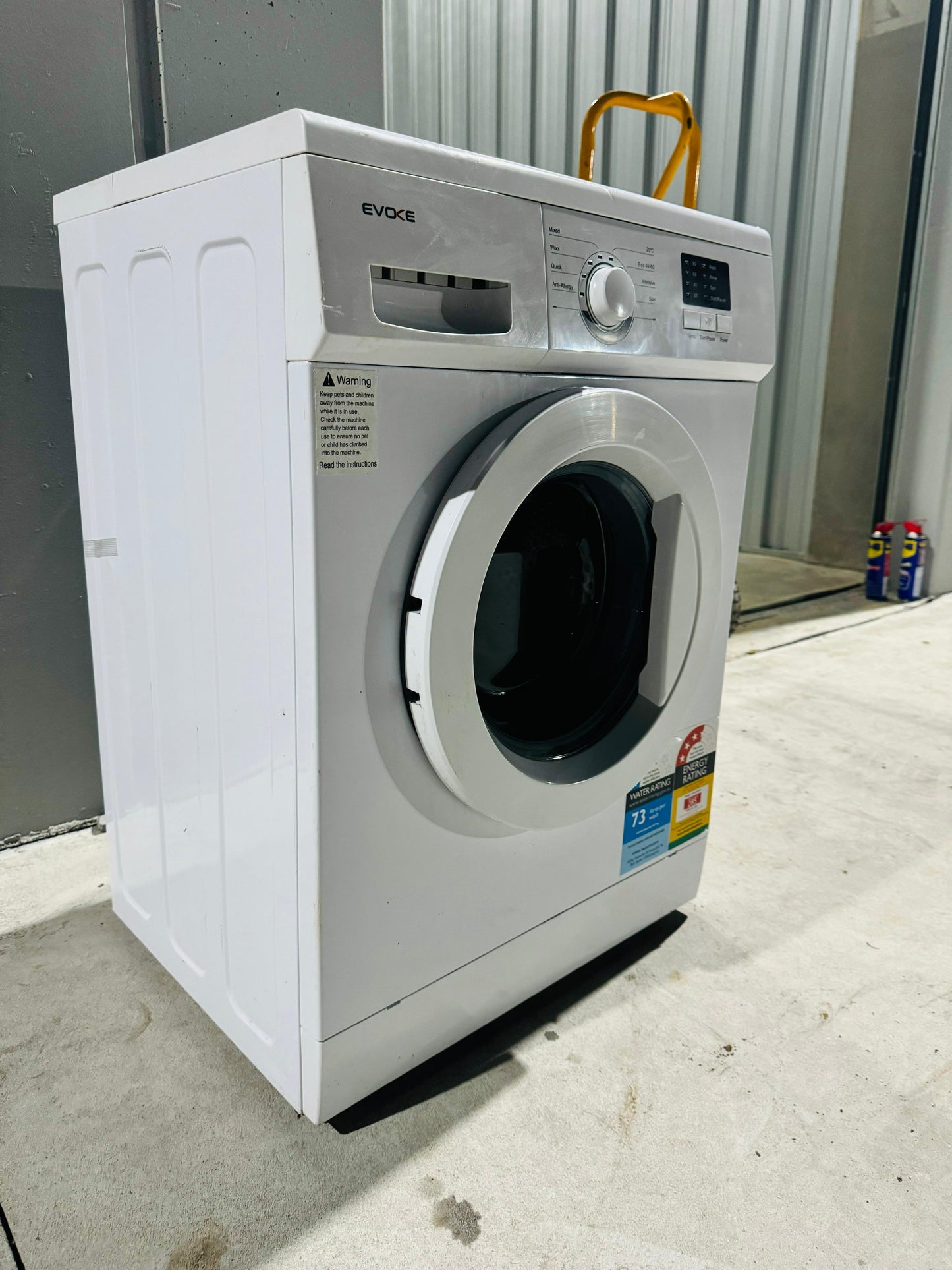 **EVOKE 6KGS FRONT LOADER WASHING MACHINE**