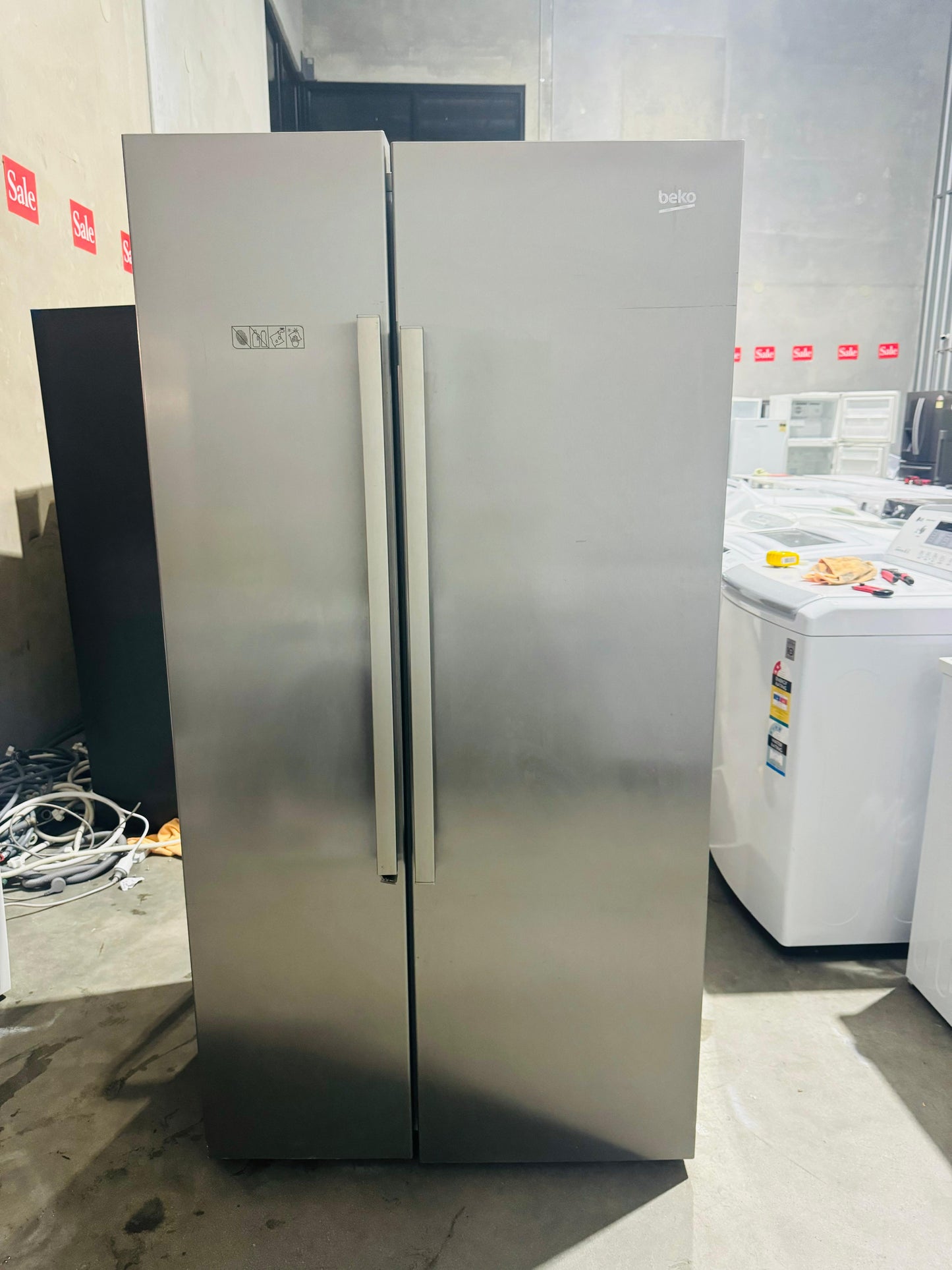 **BEKO 610 LITRES SIDE BY SIDE FRIDGE FREEZER**