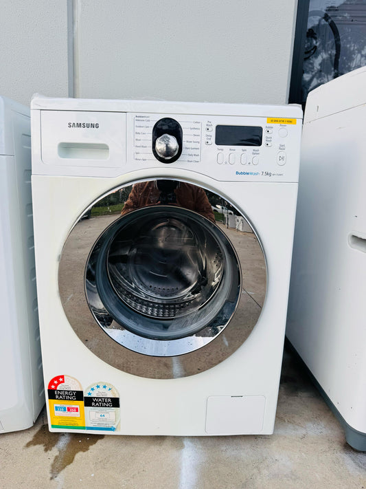 **SAMSUNG 7.5KGS FRONT LOADER WASHING MACHINE**
