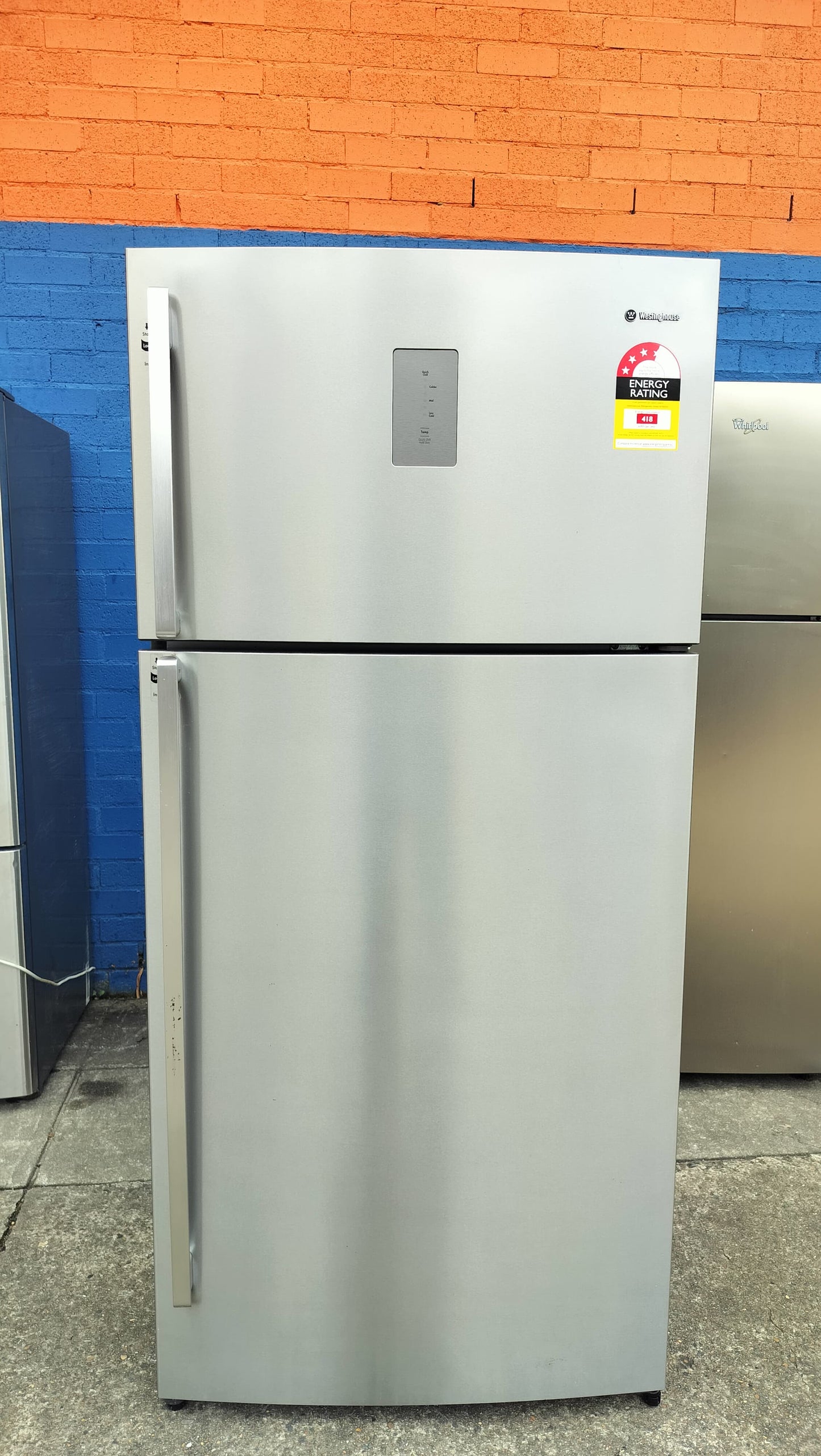 **WESTINGHOUSE 538 LITRES FRIDGE FREEZER**