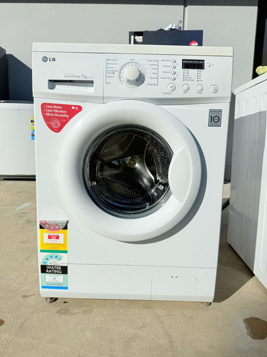 **LG 7KGS FRONT LOADER WASHING MACHINE**