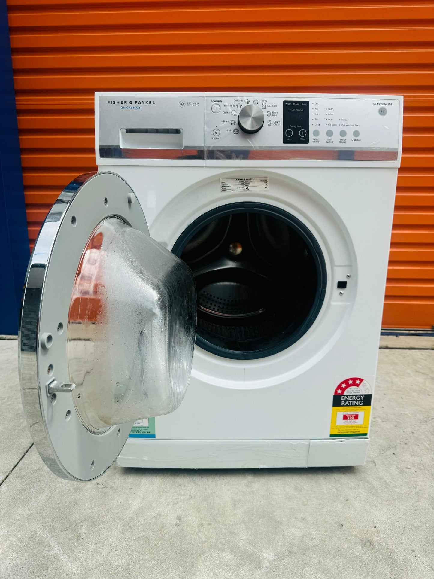 **FISHER & PAYKEL 8.5KGS FRONT LOADER WASHING MACHINE**