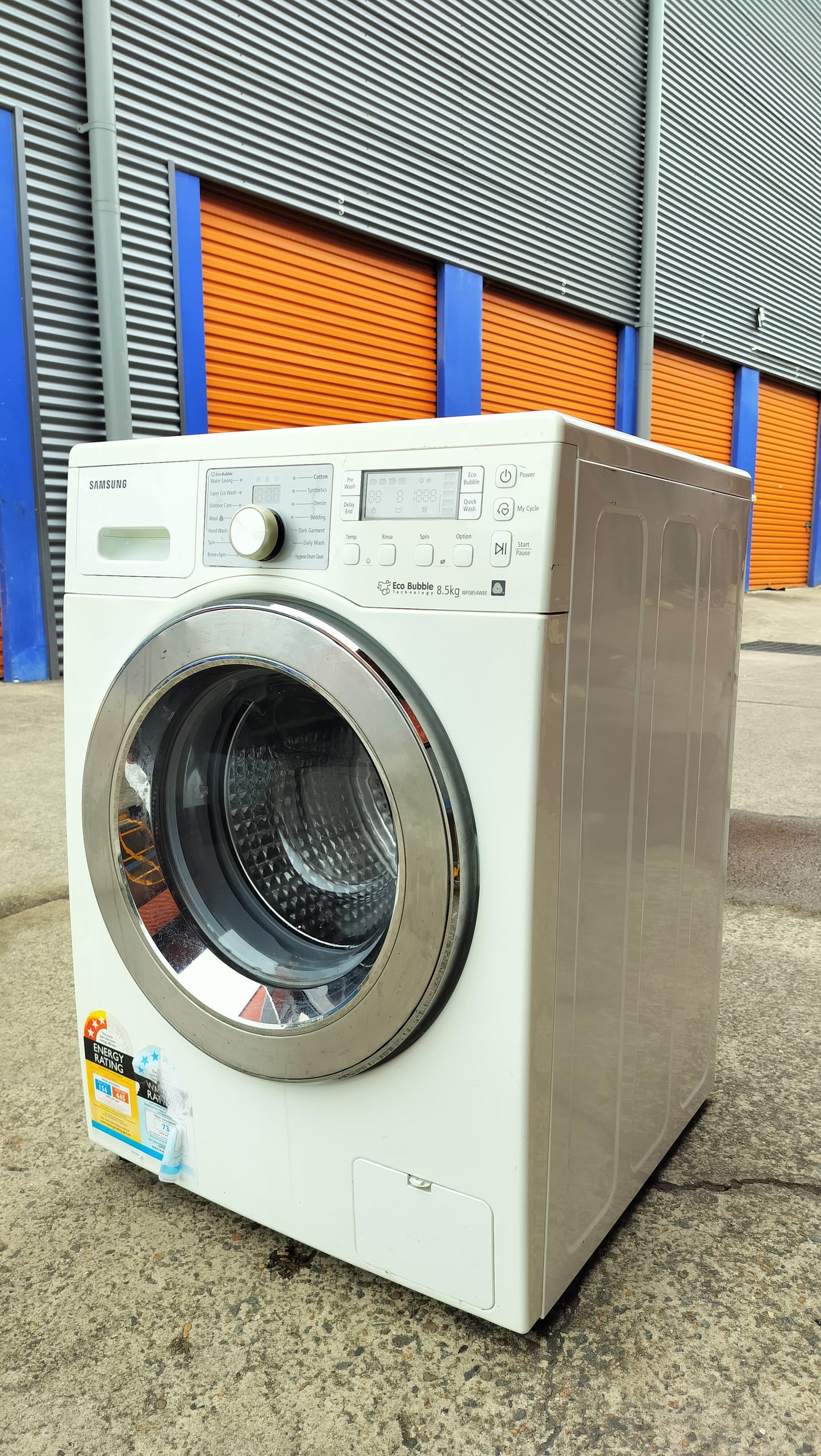 **SAMSUNG 8.5 KGS FRONT LOADER WASHING MACHINE**