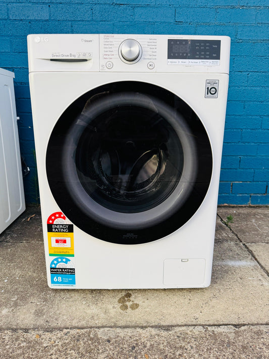**LG 8KGS FRONT LOADER WASHING MACHINE**
