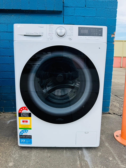 **LG 7.5 KGS FRONT LOADER WASHING MACHINE**