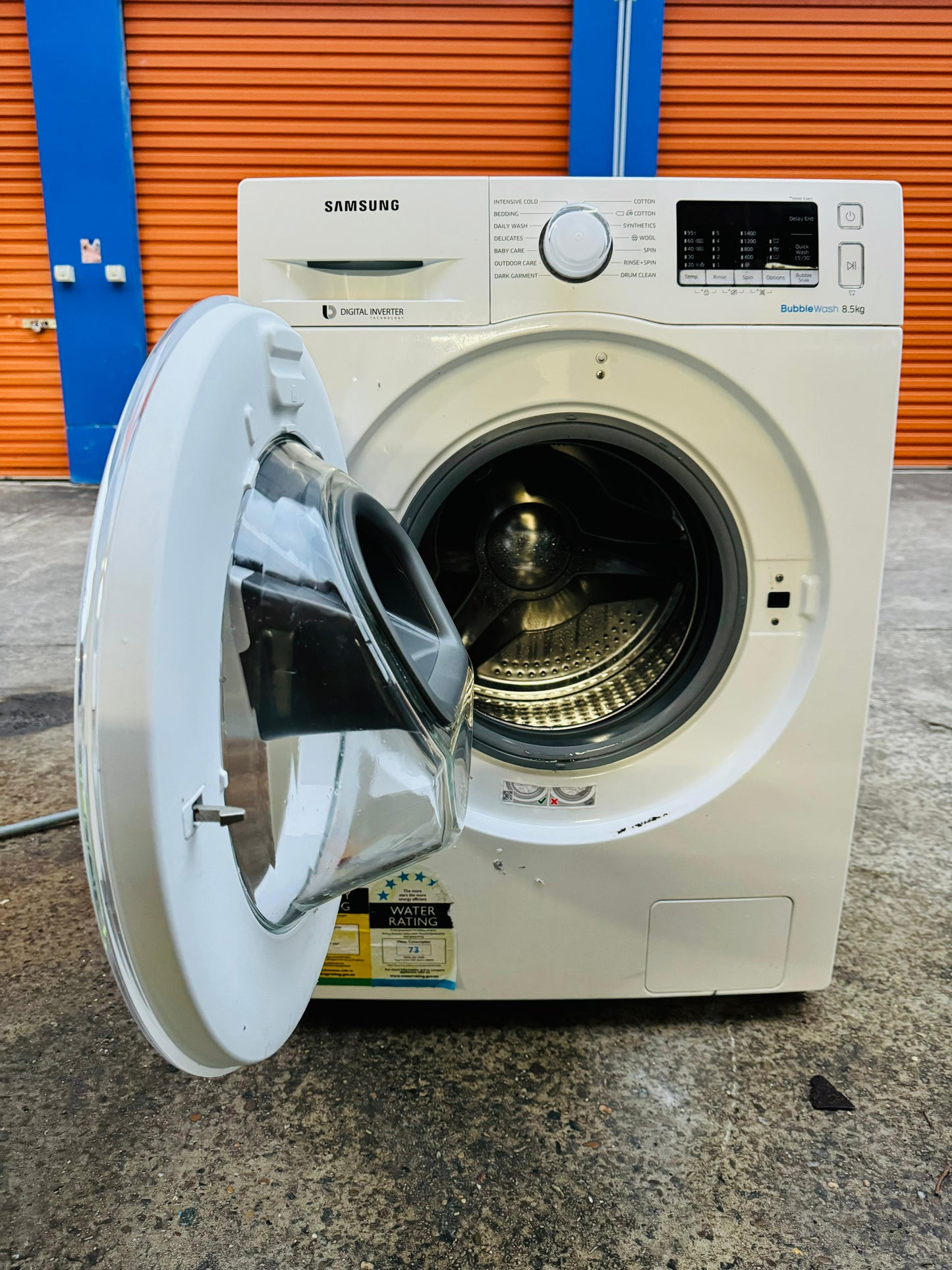 **SAMSUNG 8.5KG FRONT LOADER WASHING MACHINE**