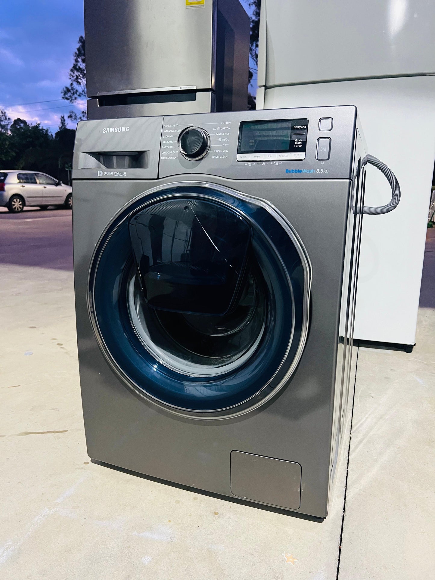 **SAMSUNG 8.5KGS FRONT LOADER WASHING MACHINE**