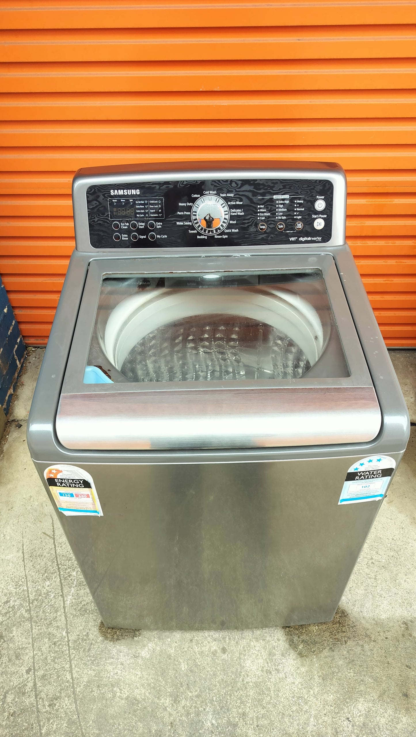 **SAMSUNG  10 KGS TOP LOADER WASHING MACHINE**