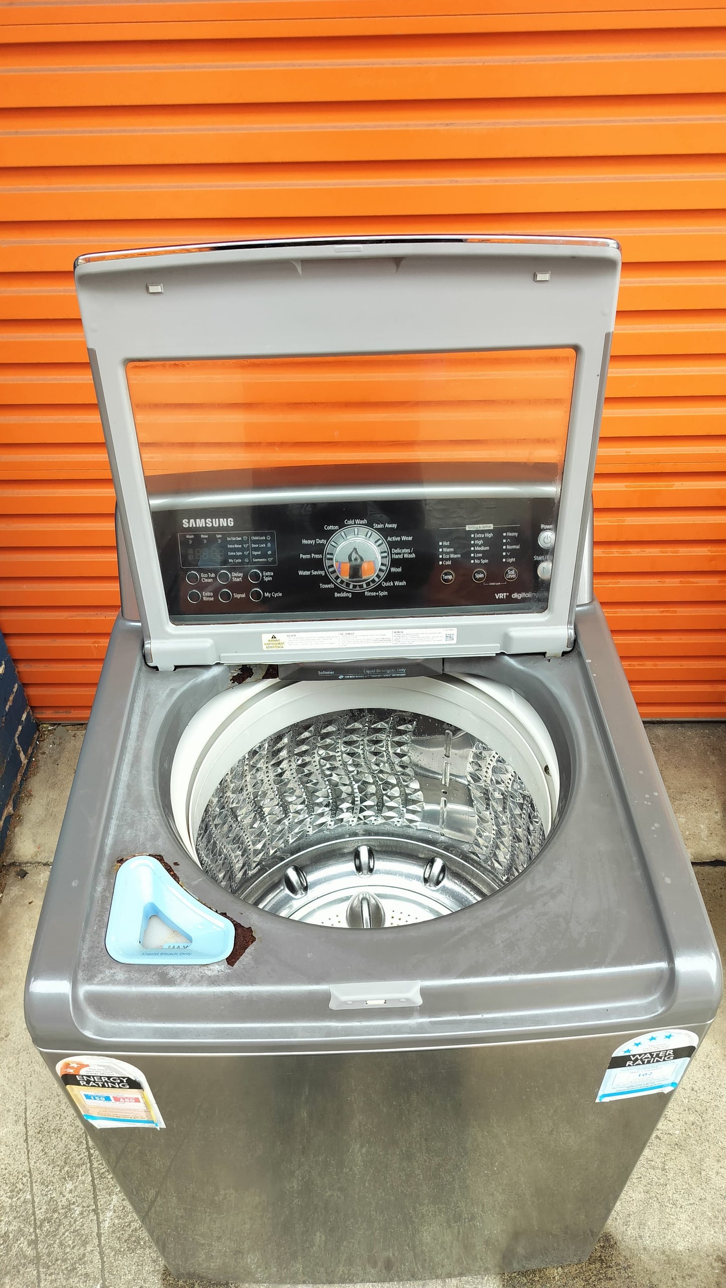 **SAMSUNG  10 KGS TOP LOADER WASHING MACHINE**