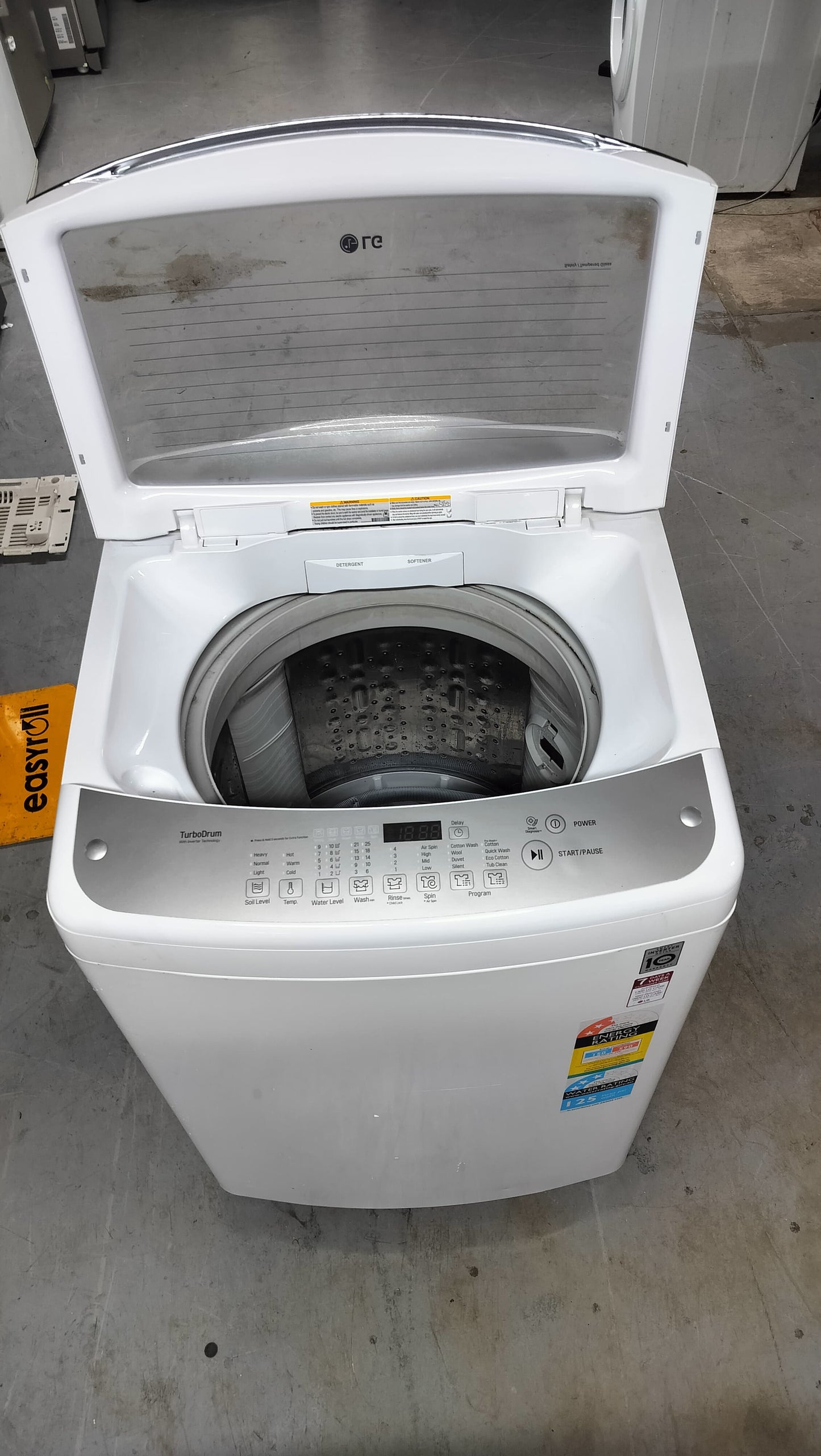 **LG 8.5 KGS TOPLOADER WASHING MACHINE**