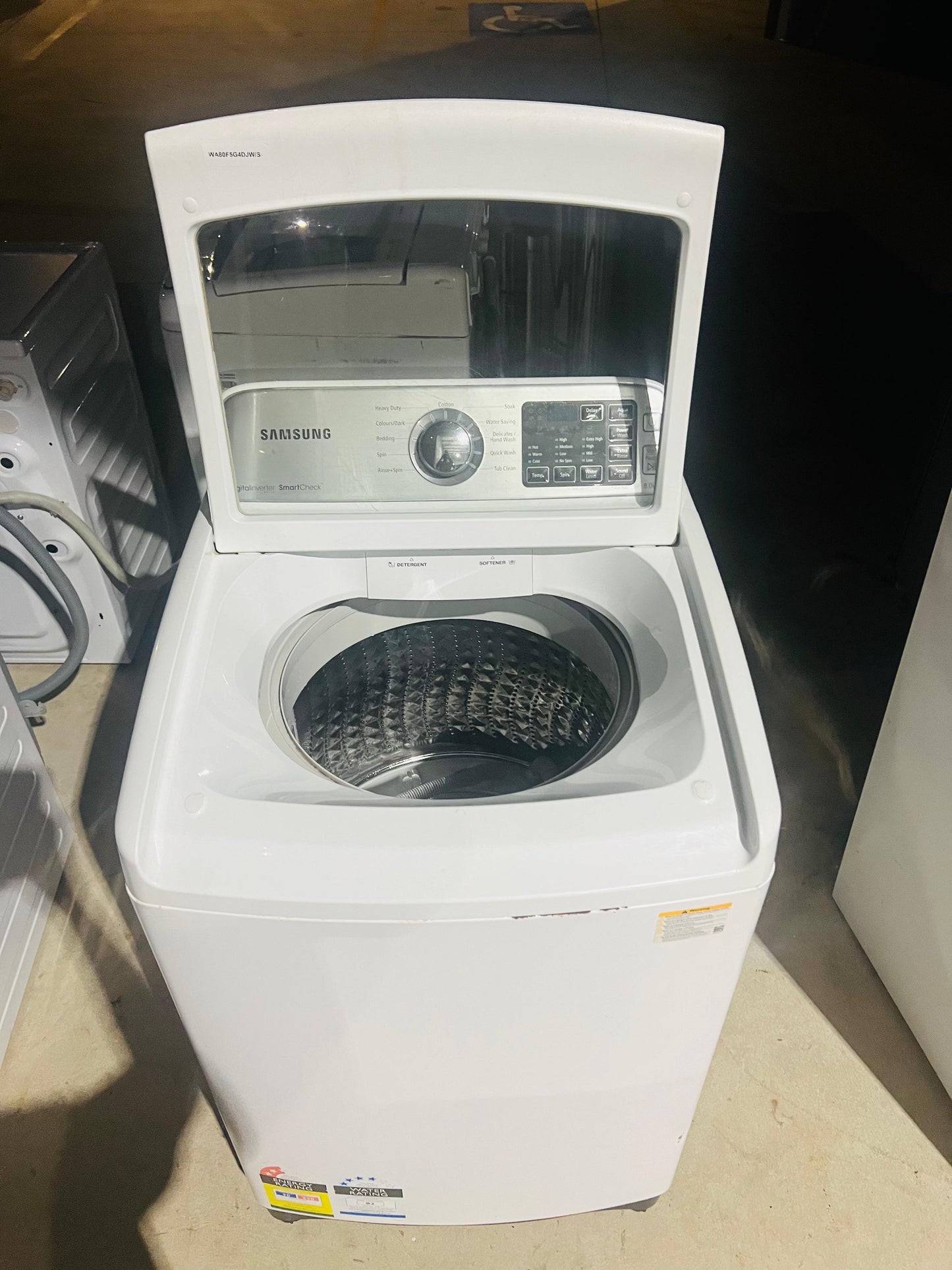 **SAMSUNG 8KGS TOP LOADER WASHING MACHINE**