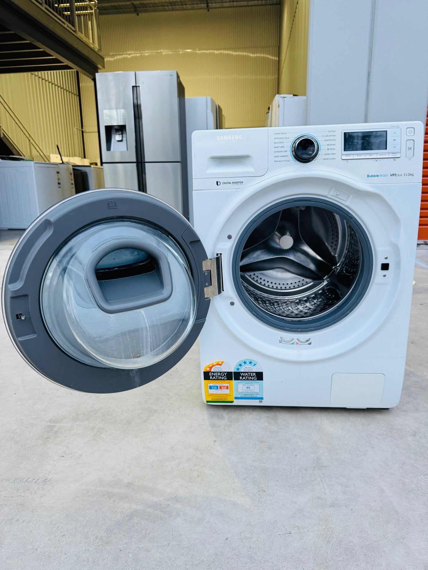 **SAMSUNG 11KGS FRONT LOADER WASHING MACHINE**