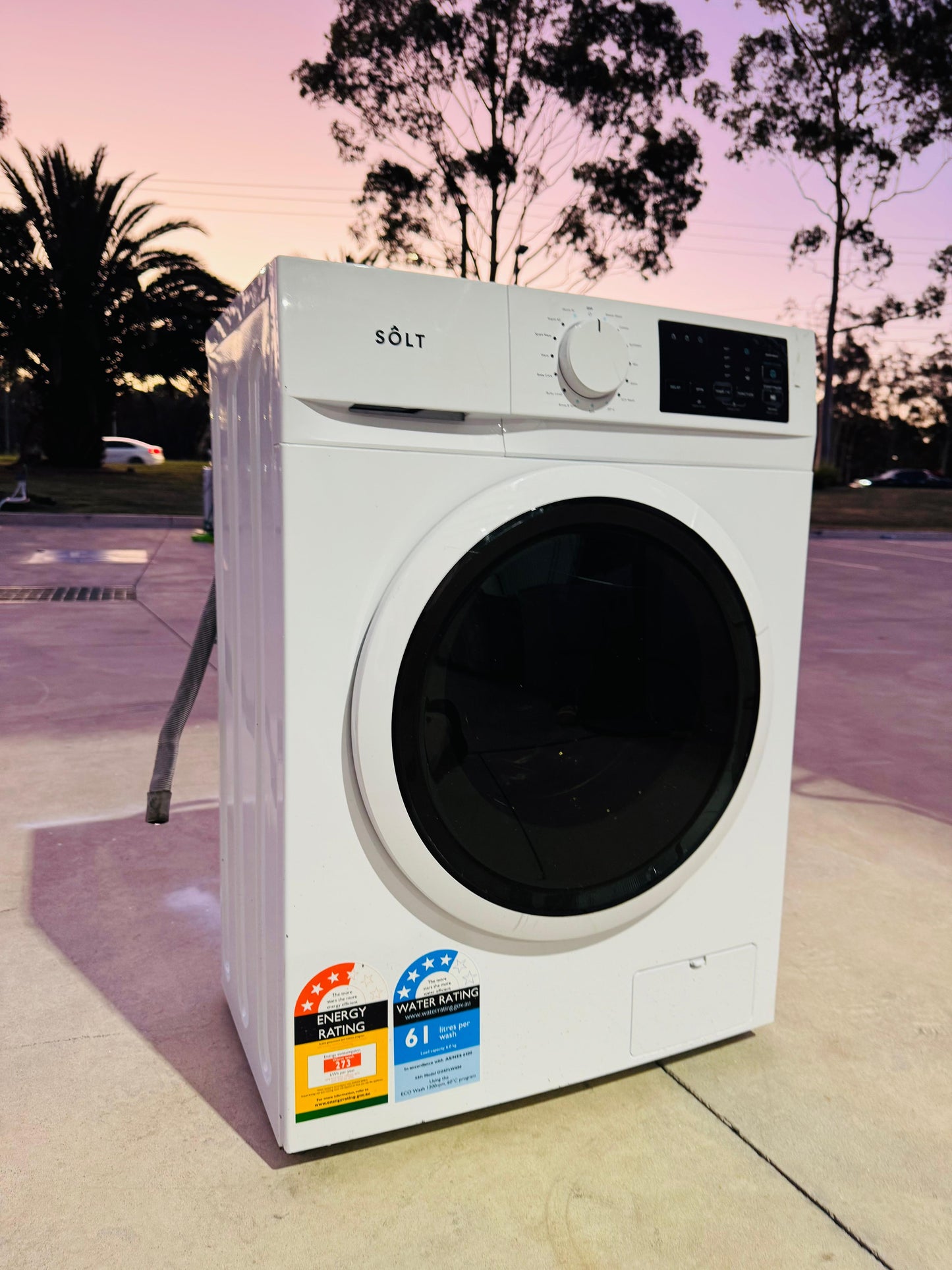 **SOLT 6KGS FRONT LOADER WASHING MACHINE**