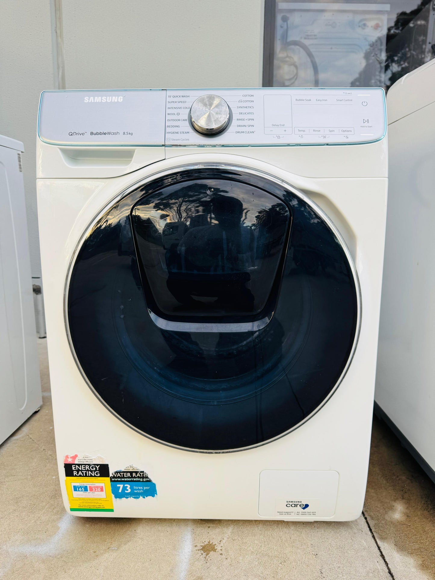 **SAMSUNG 8.5 KGS FRONT LOADER WASHING MACHINE**
