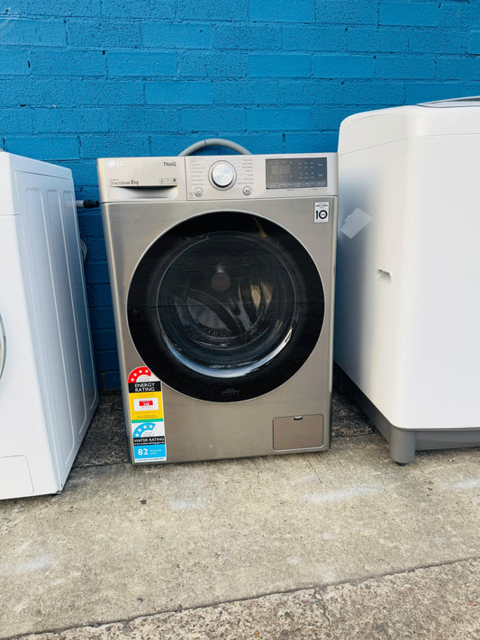 **LG 8KGS FRONT LOADER WASHING MACHINE**