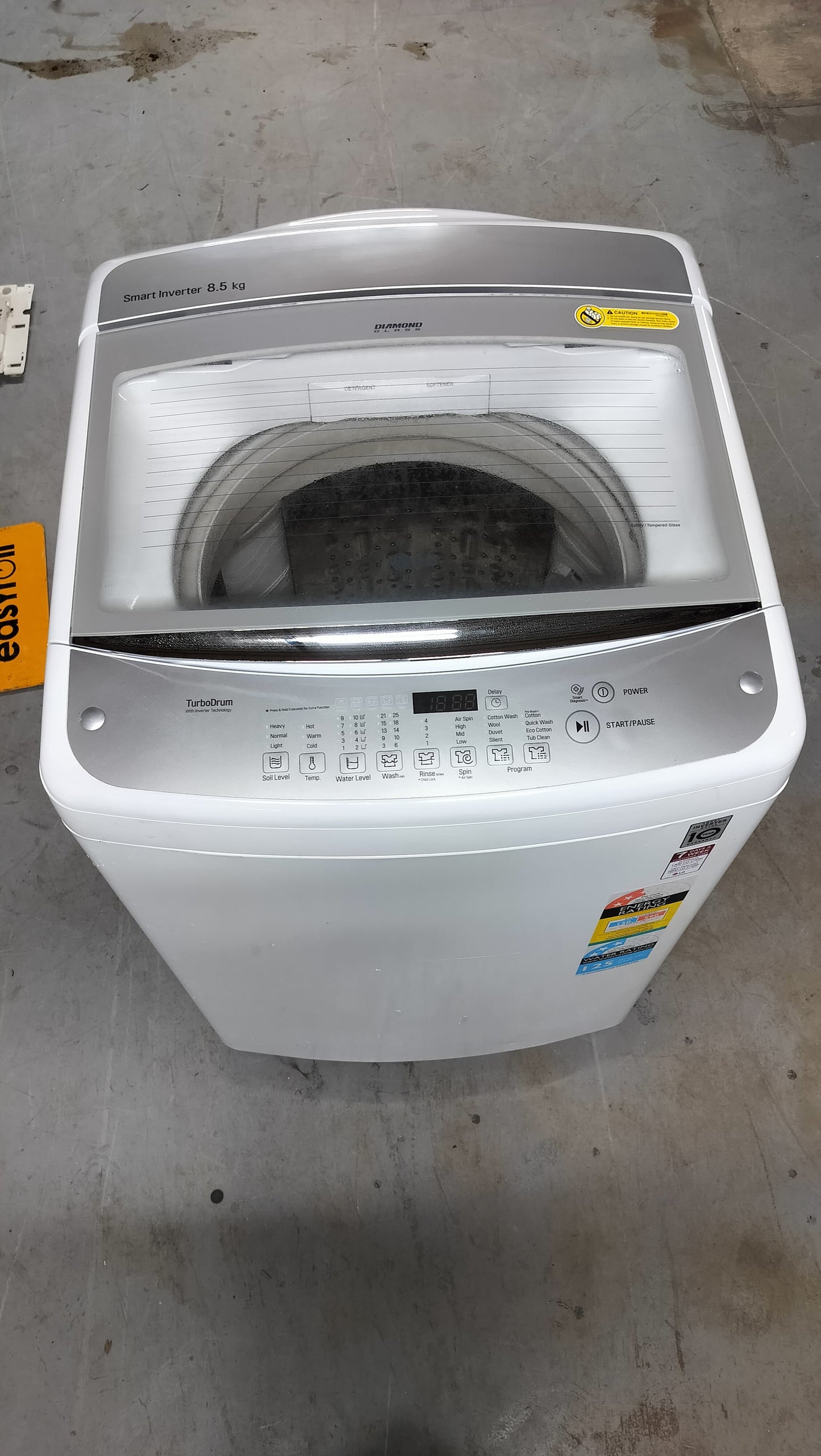 **LG 8.5 KGS TOPLOADER WASHING MACHINE**