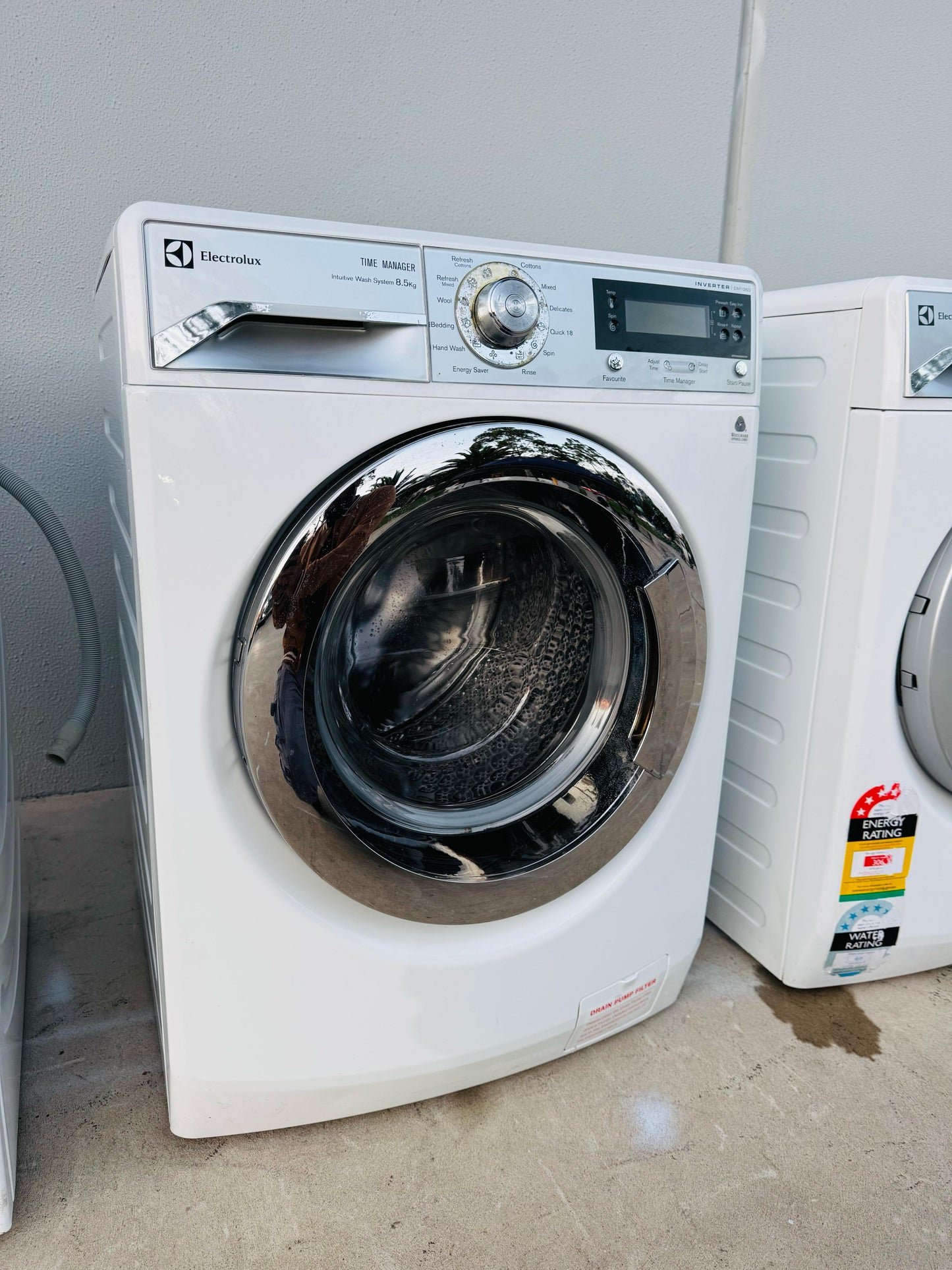 **ELECTROLUX 8.5 KGS FRONT LOADER WASHING MACHINE**