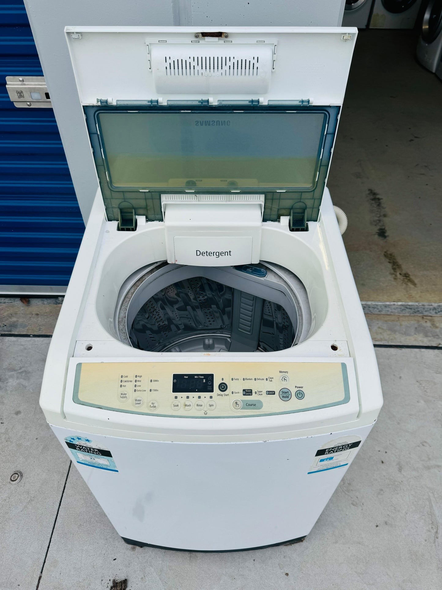 **SAMSUNG 7.5KGS TOP LOADER WASHING MACHINE**