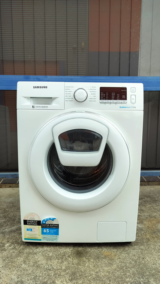 **SAMSUNG 7.5  KGS FRONT LOADER WASHING MACHINE**