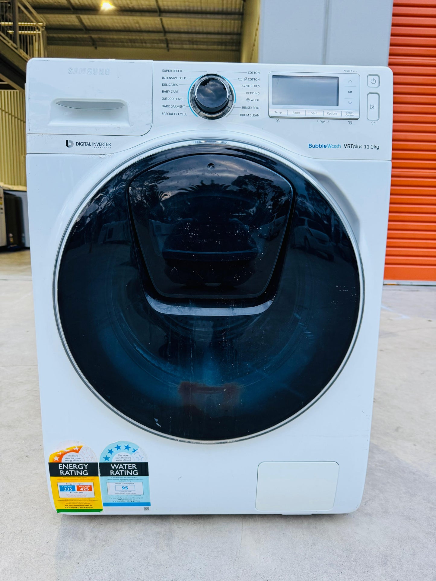 **SAMSUNG 11KGS FRONT LOADER WASHING MACHINE**