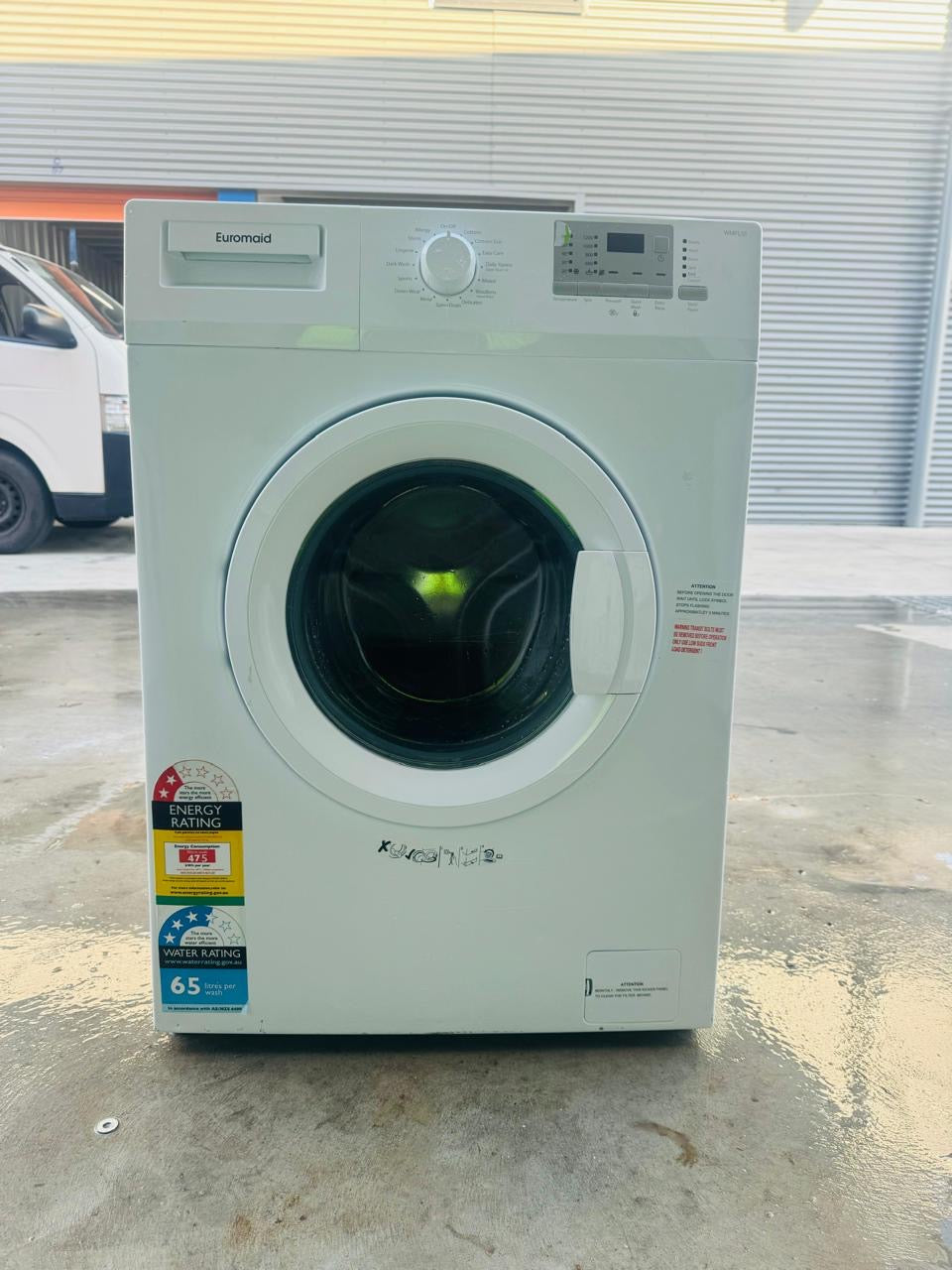 **EUROMAID 5.5KGS FRONT LOADER WASHING MACHINE**