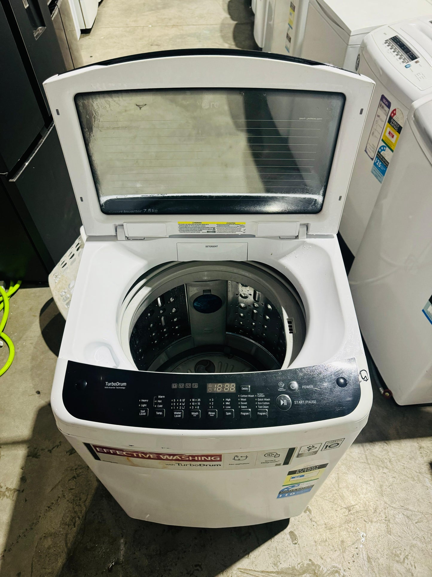 **LG 7.5KGS TOP LOADER WASHING MACHINE**