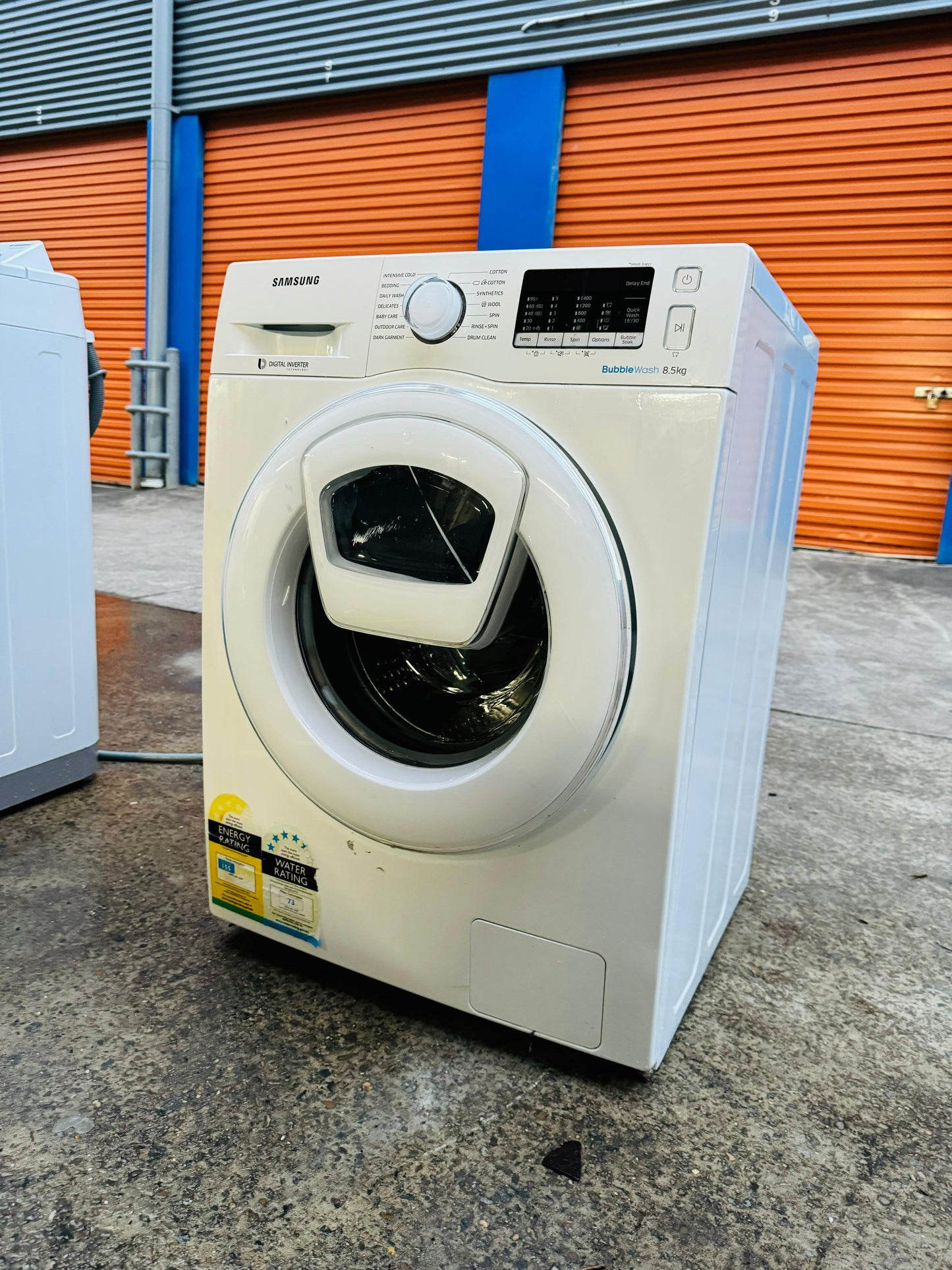 **SAMSUNG 8.5KG FRONT LOADER WASHING MACHINE**