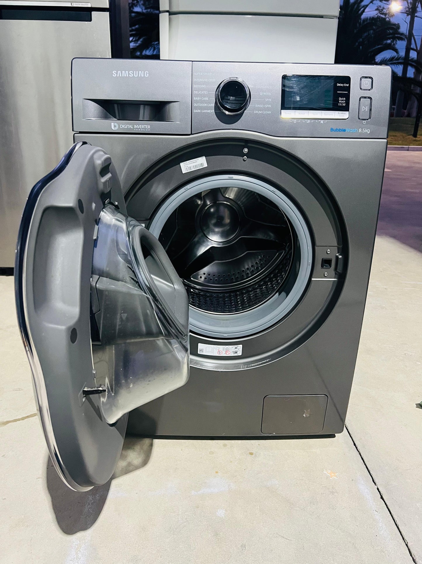 **SAMSUNG 8.5KGS FRONT LOADER WASHING MACHINE**