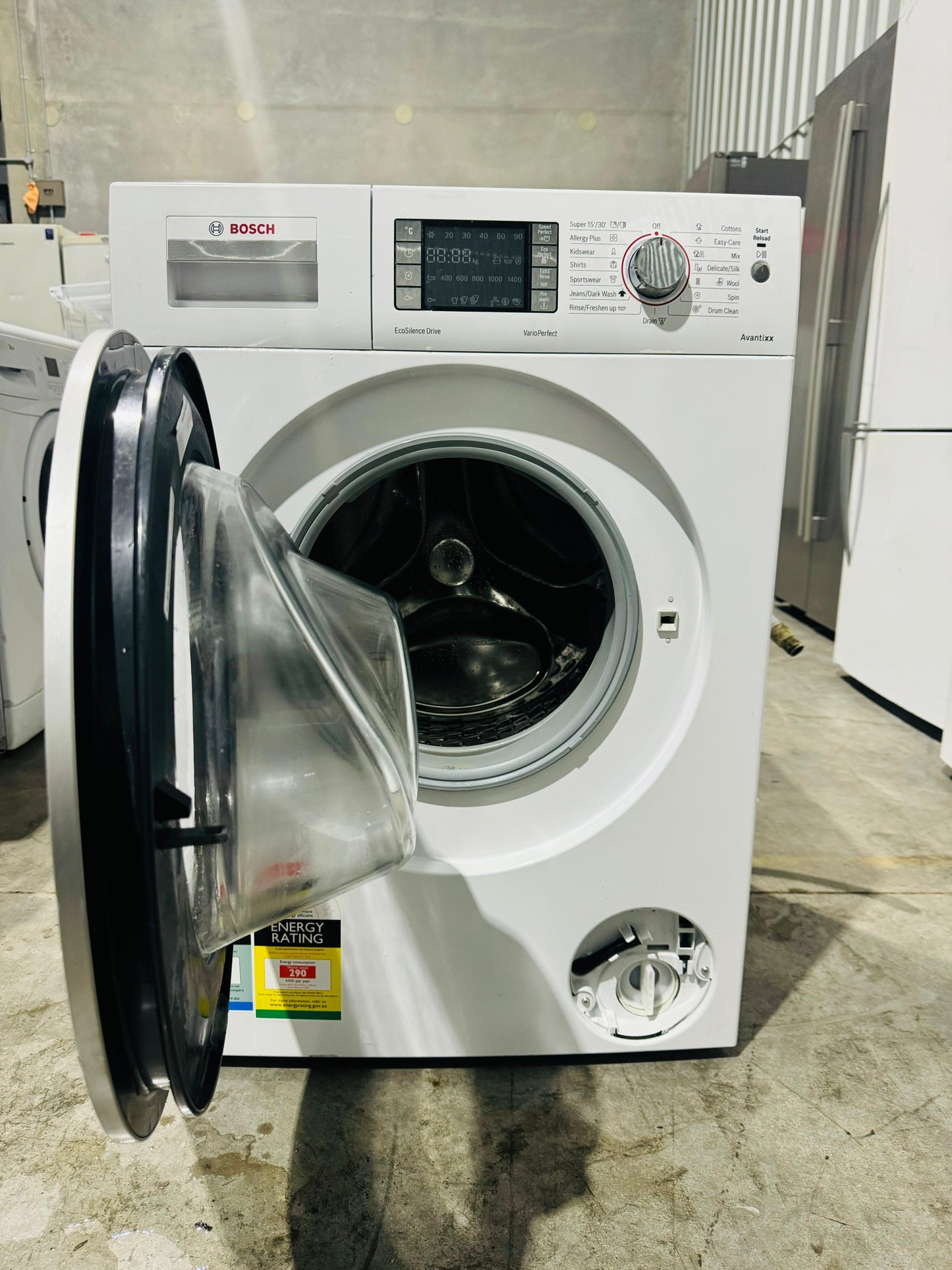 **BOSCH 7.5KGS FRONT LOADER WASHING MACHINE**