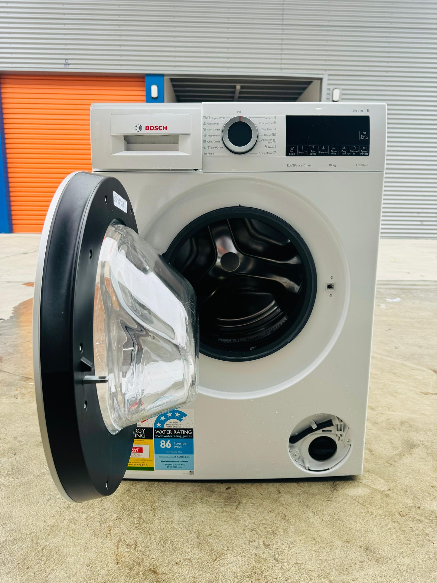 **BOSCH 10KGS FRONT LOADER WASHING MACHINE**