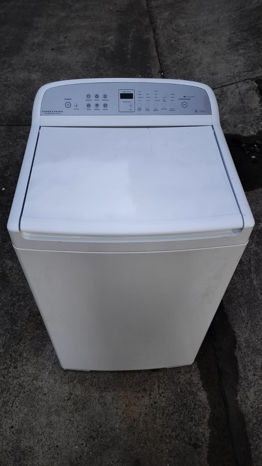 **FISHER & PAYKEL 8.5KGS TOP LOADER WASHING MACHINE**