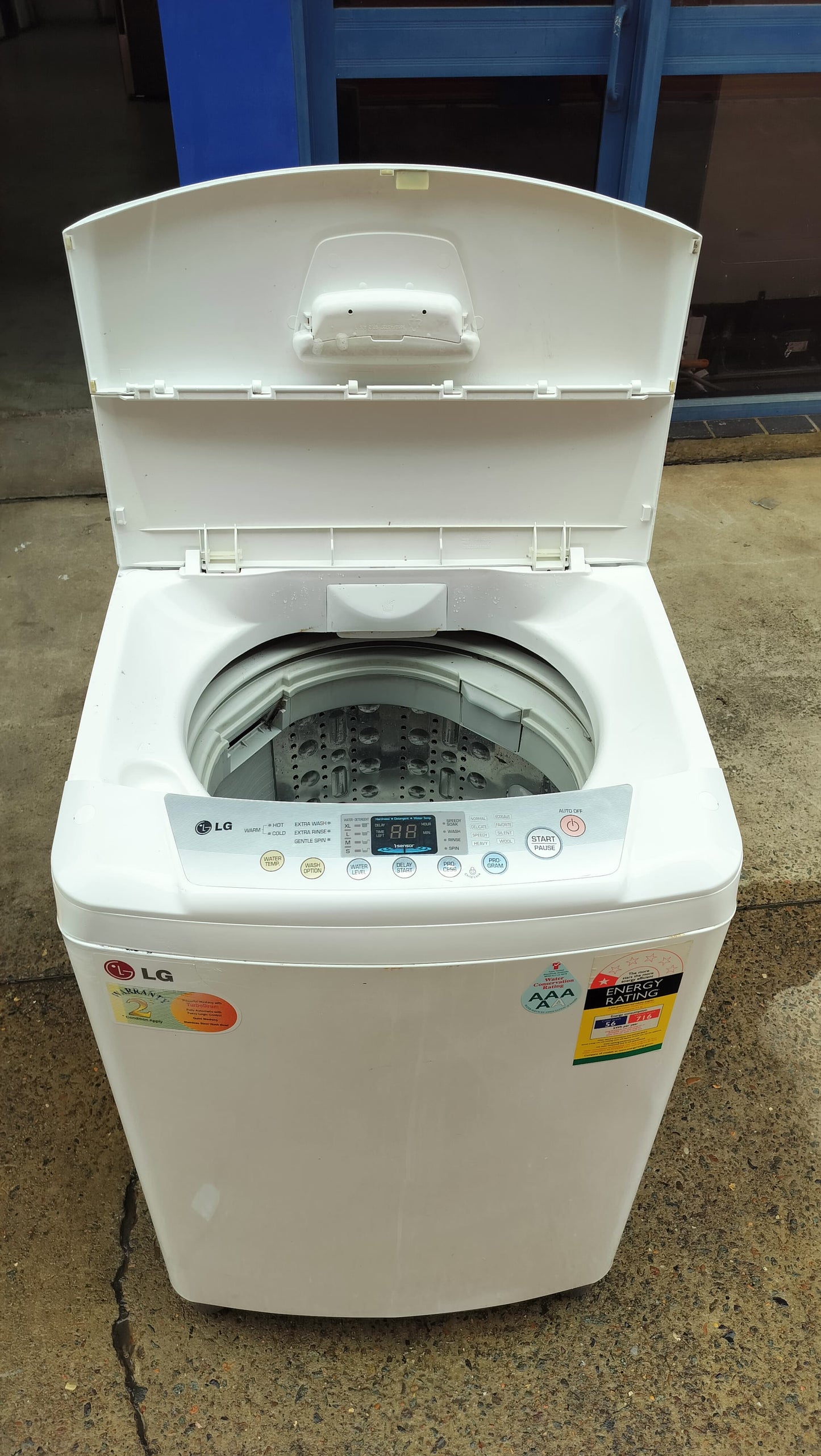 **LG 7.5 KGS TOP LOADER WASHING MACHINE**