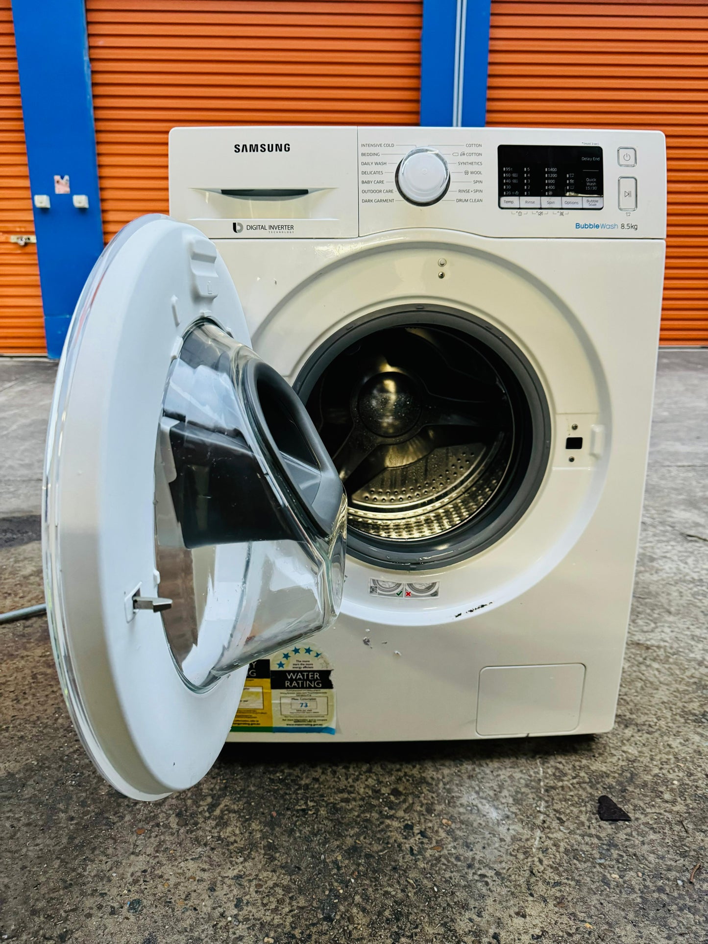 **SAMSUNG 8.5KG FRONT LOADER WASHING MACHINE**