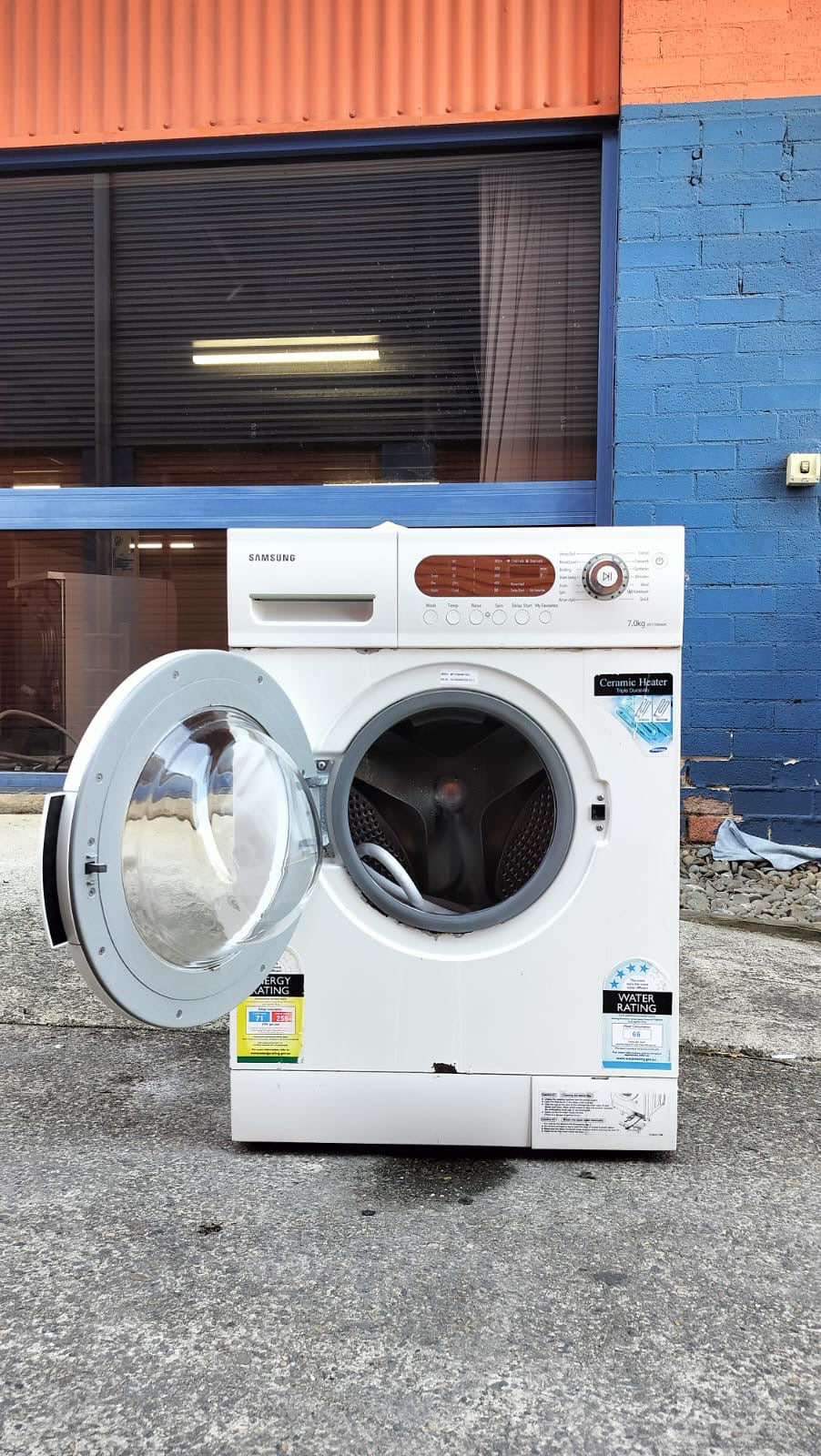 **SAMSUNG 7 KGS FRONT LOADER WASHING MACHINE**