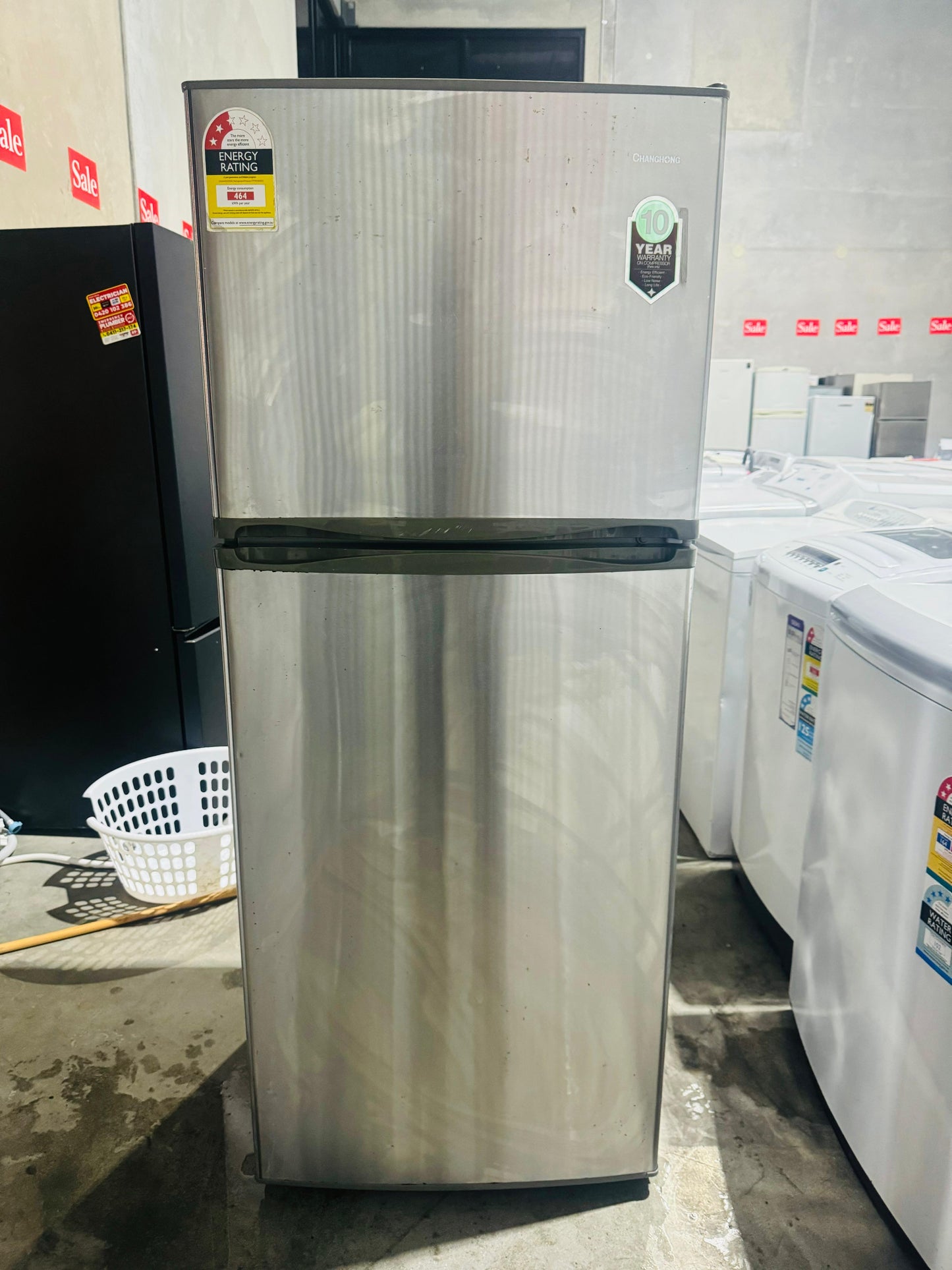 **CHANGHONG 400 LITRES FRIDGE FREEZER**