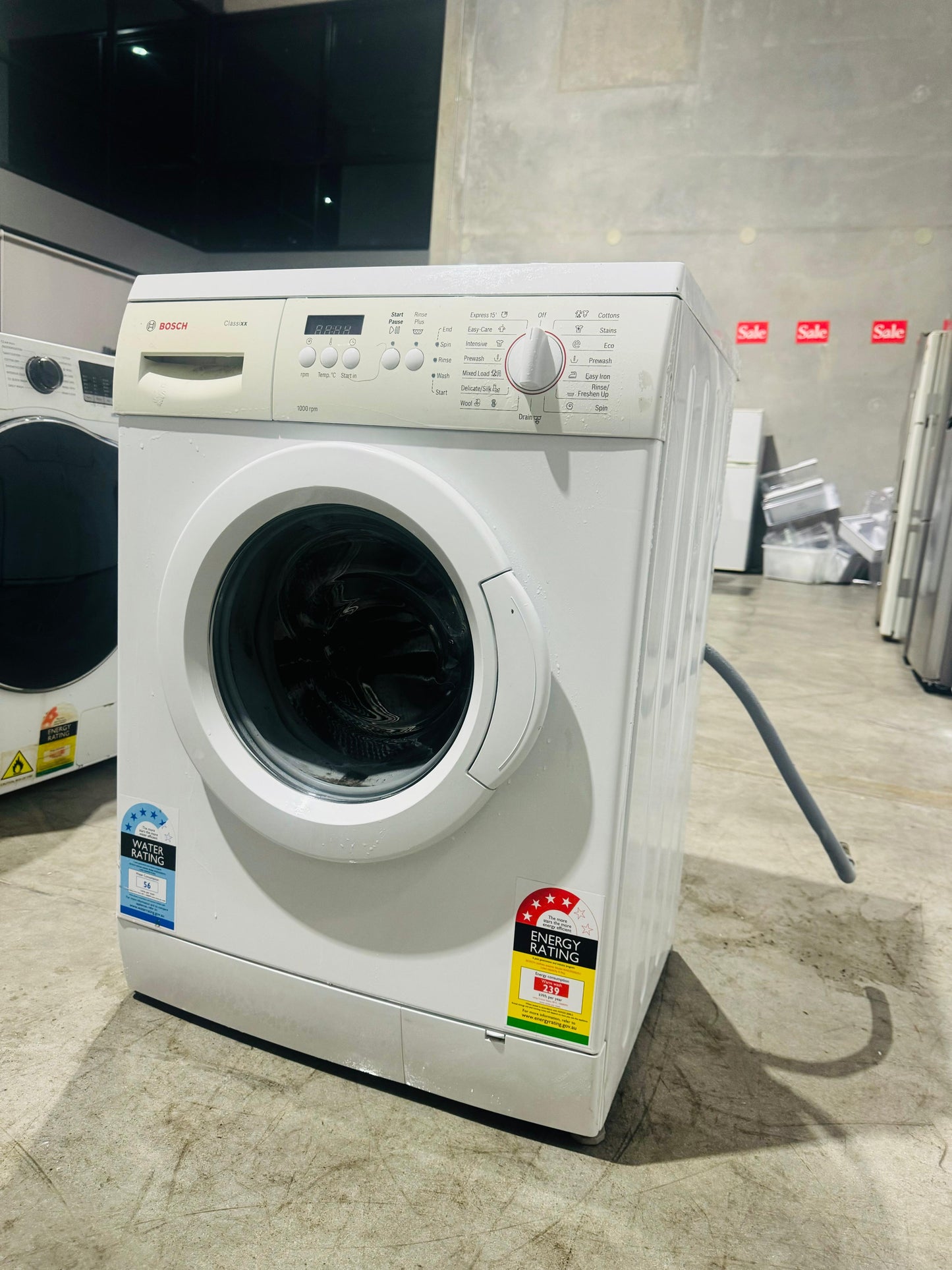 **BOSCH 6.5KGS FRONT LOADER WASHING MACHINE**