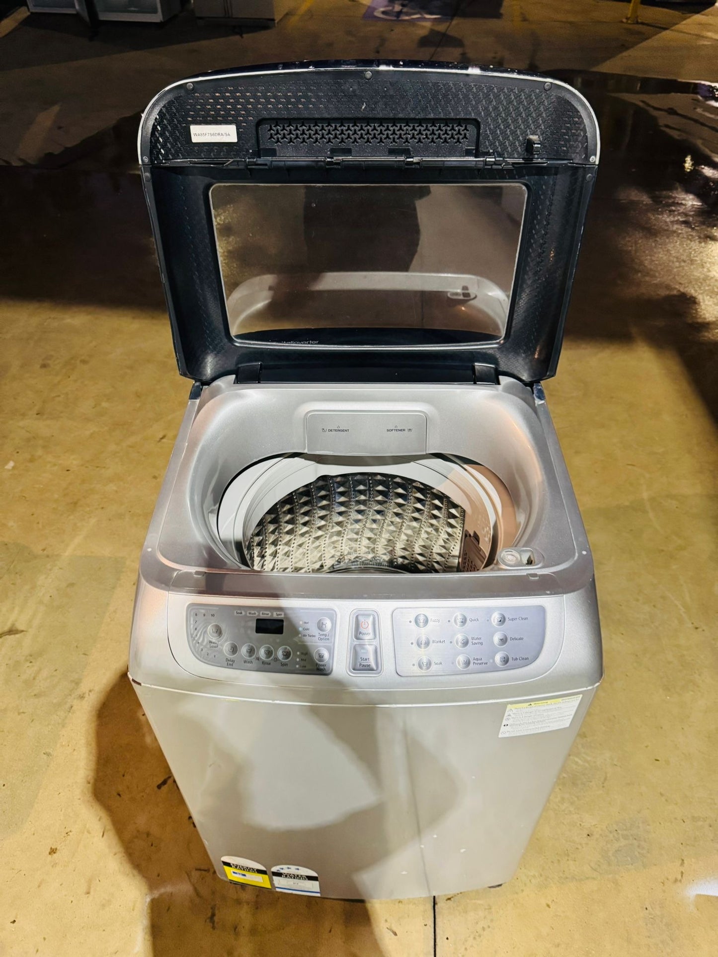 **SAMSUNG 8.5 KGS TOP LOADER WASHING MACHINE**