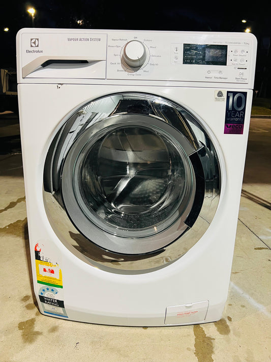 **ELECTROLUX 7.5 KGS FRONT LOADER WASHING MACHINE**