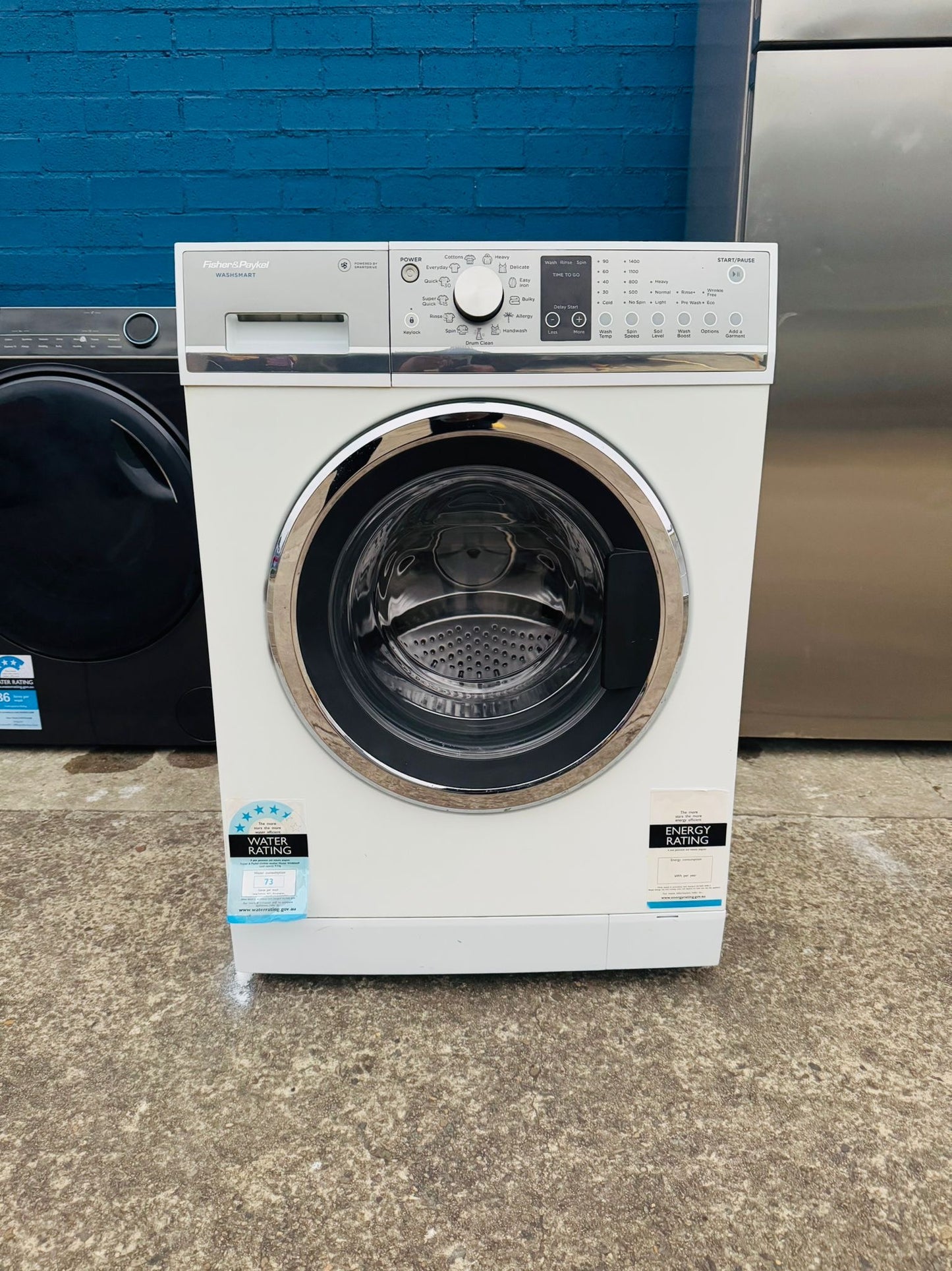 **FISHER & PAYKEL 8.5KGS FRONT LOADER WASHING MACHINE**
