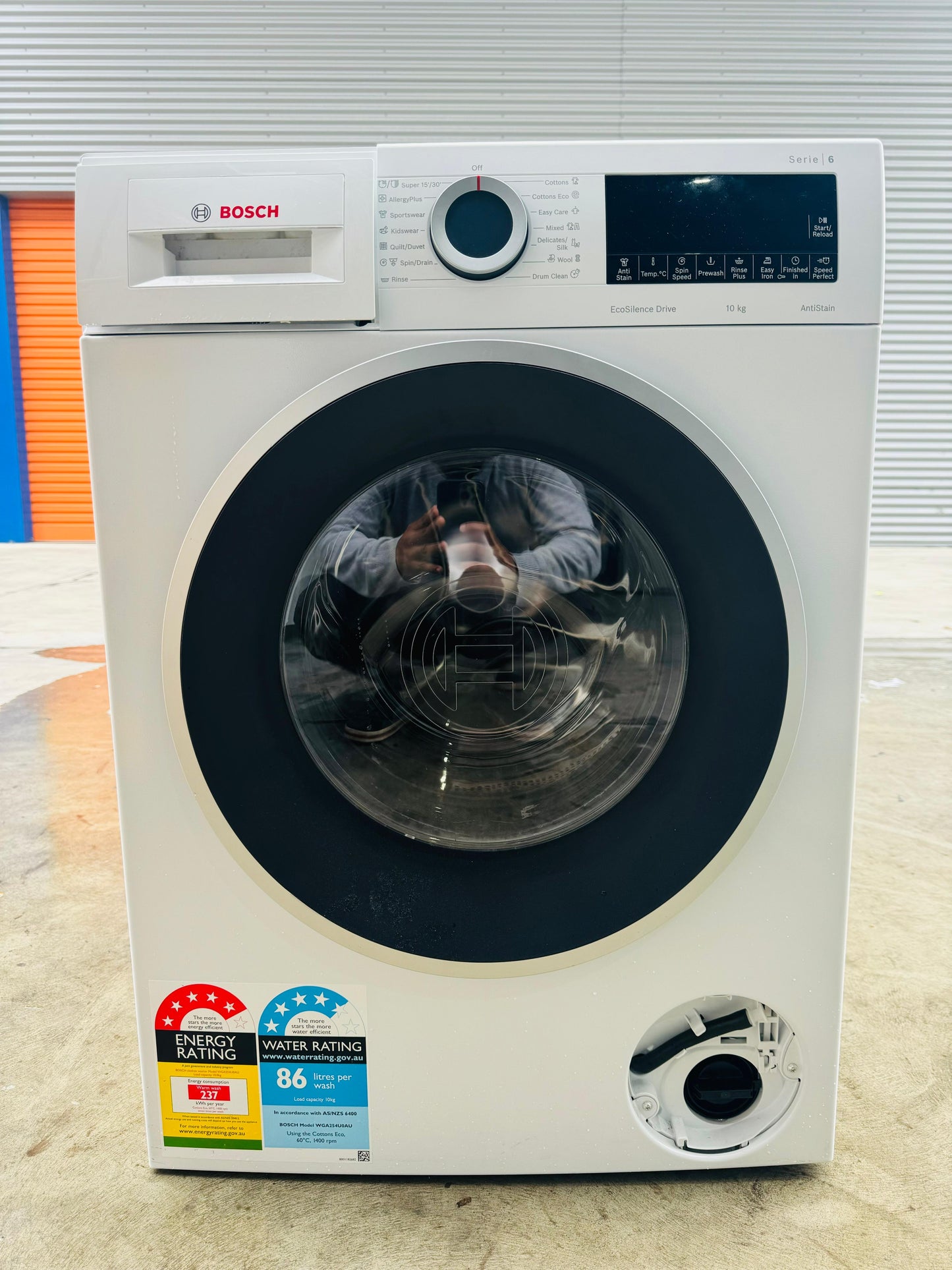 **BOSCH 10KGS FRONT LOADER WASHING MACHINE**